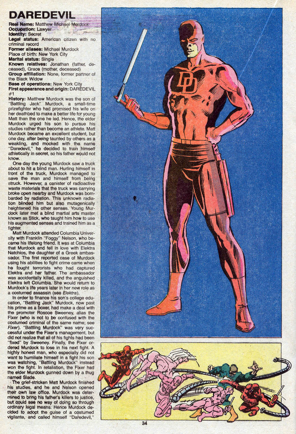 Read online The Official Handbook of the Marvel Universe Deluxe Edition comic -  Issue #3 - 36