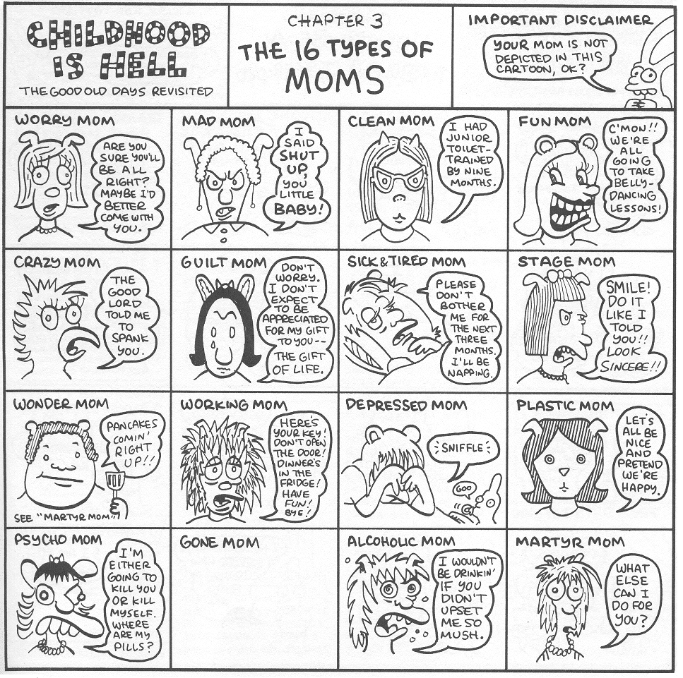 Read online Life In Hell comic -  Issue # TPB Childhood Is Hell - 7
