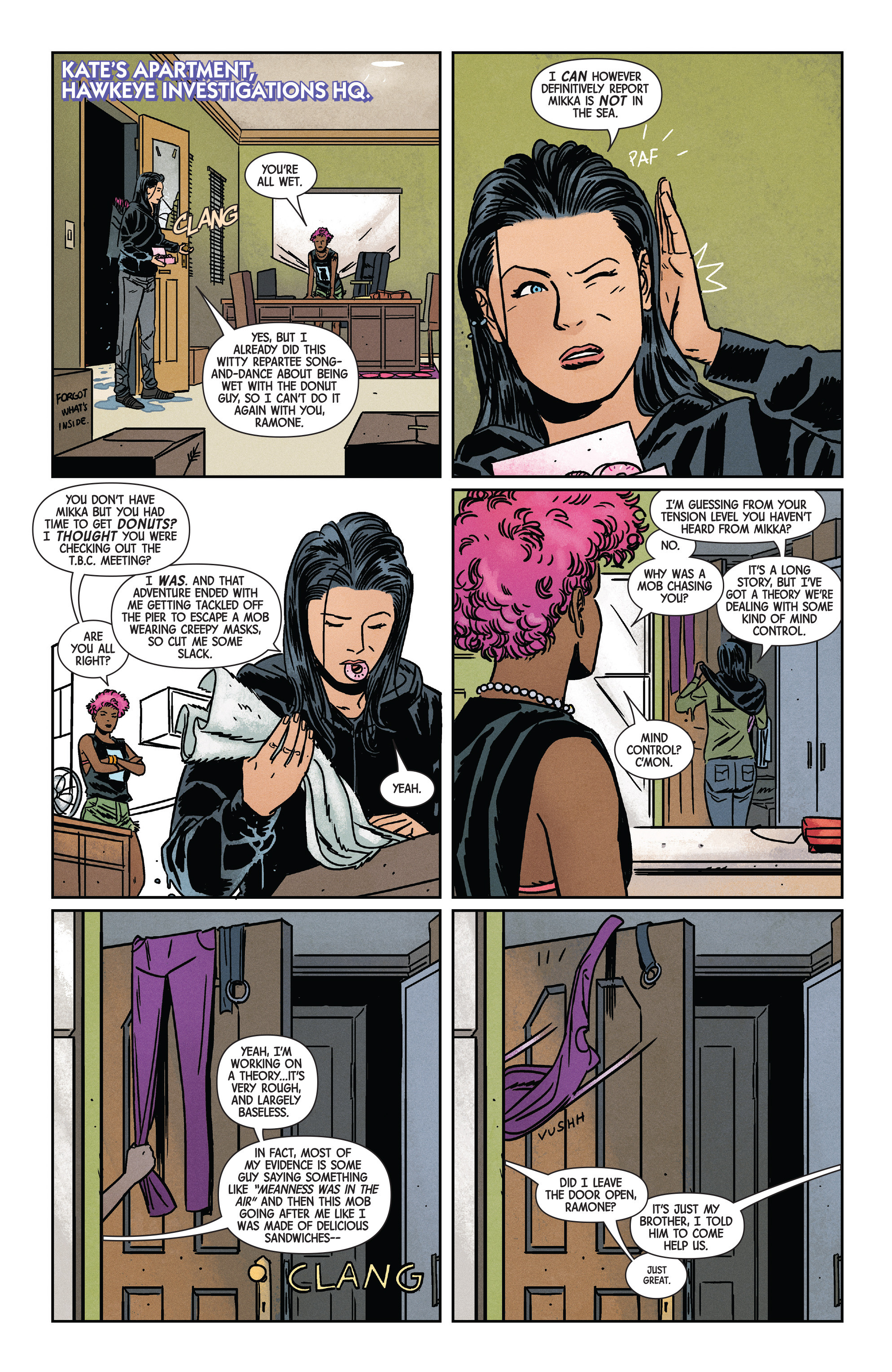 Read online Hawkeye (2016) comic -  Issue #3 - 7