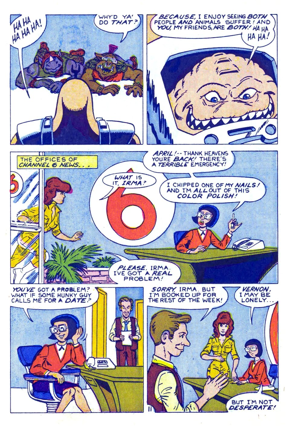 Read online Teenage Mutant Ninja Turtles Adventures (1989) comic -  Issue #1 - 13