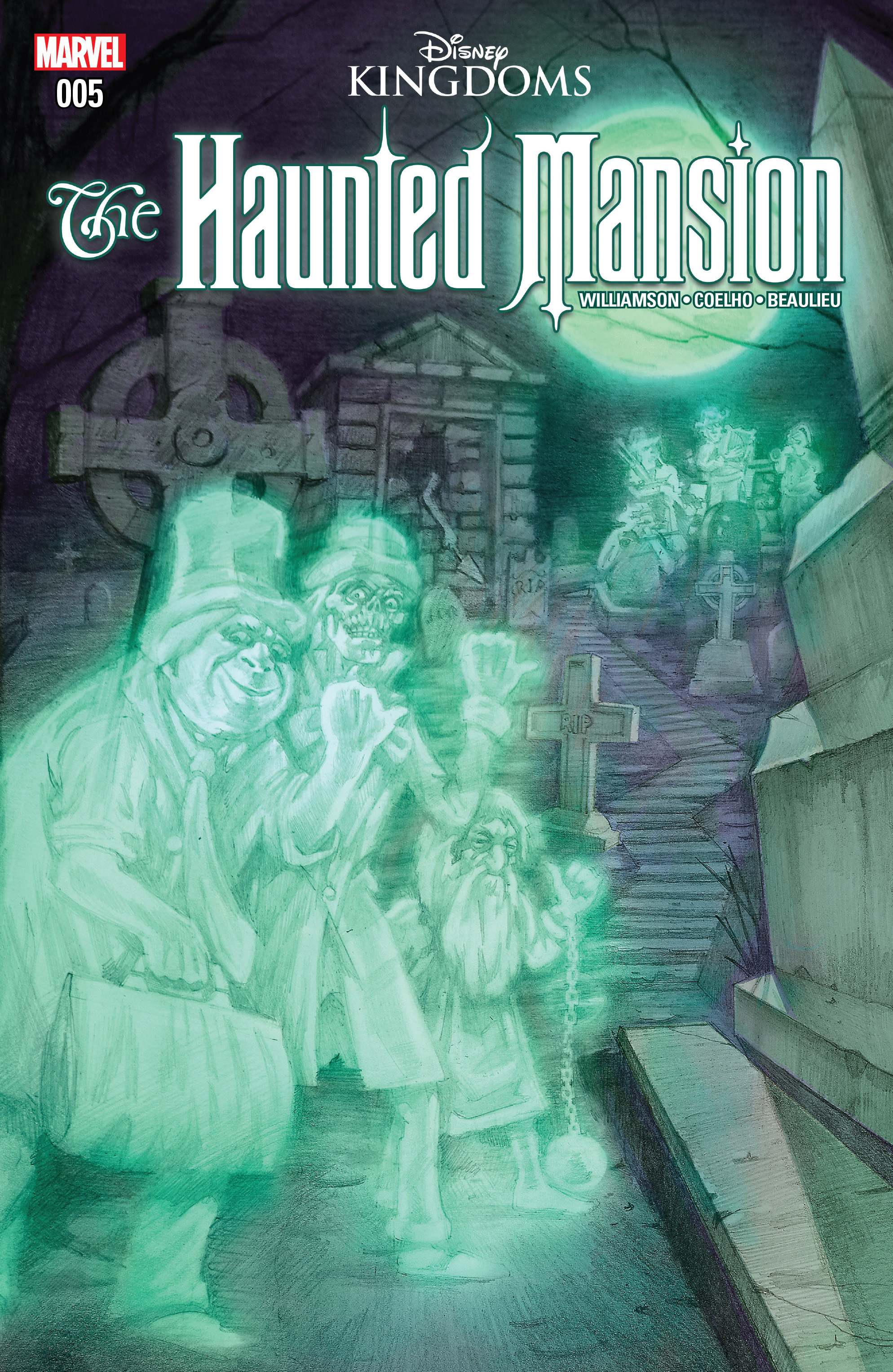 Read online Disney Kingdoms: Haunted Mansion comic -  Issue #5 - 1