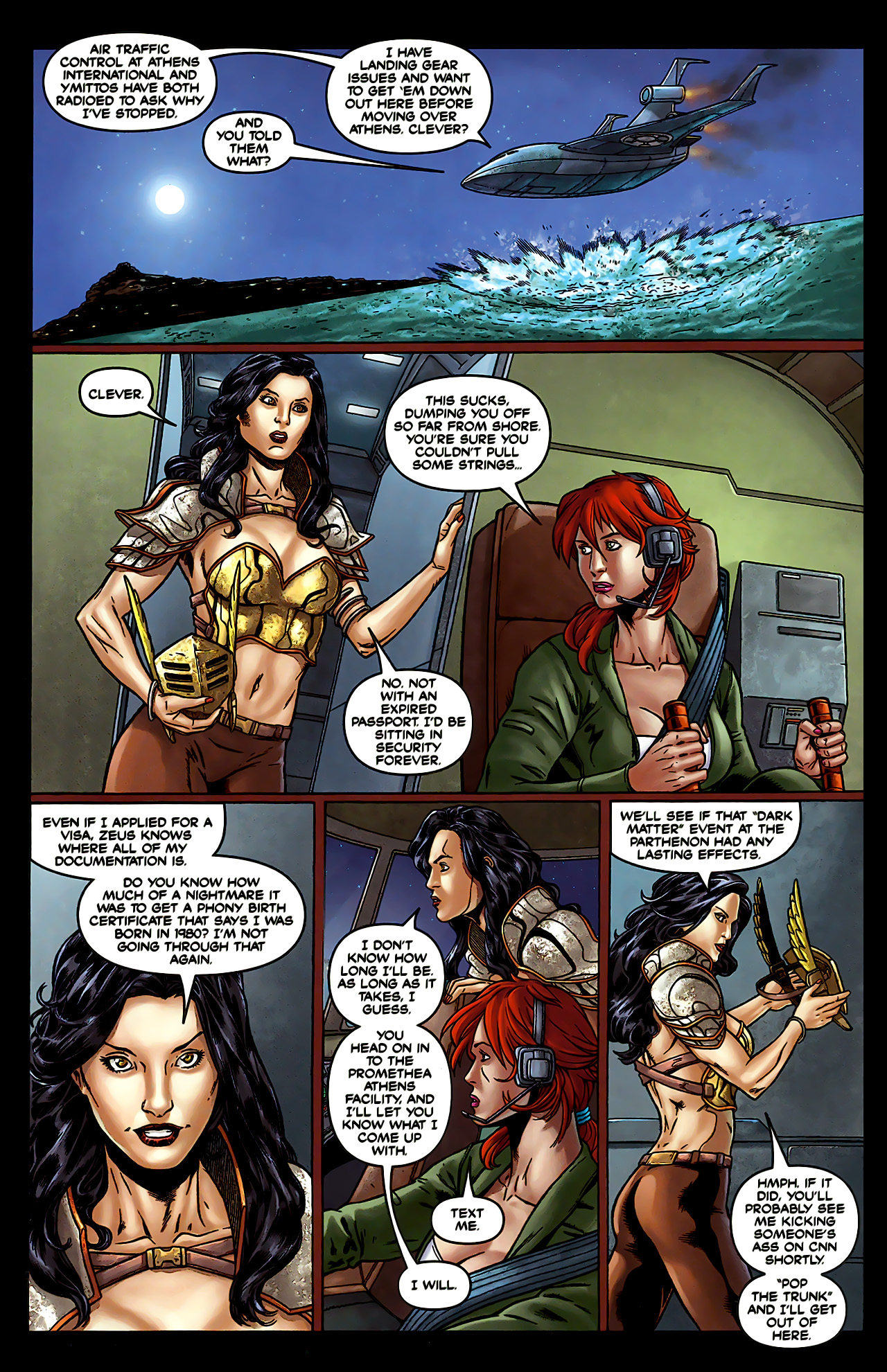 Read online War Goddess comic -  Issue #6 - 10