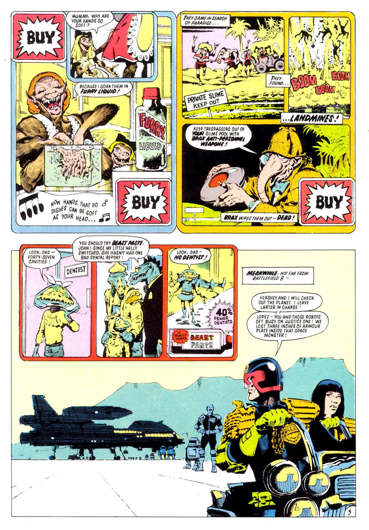 Read online Judge Dredd: The Judge Child Quest comic -  Issue #3 - 8