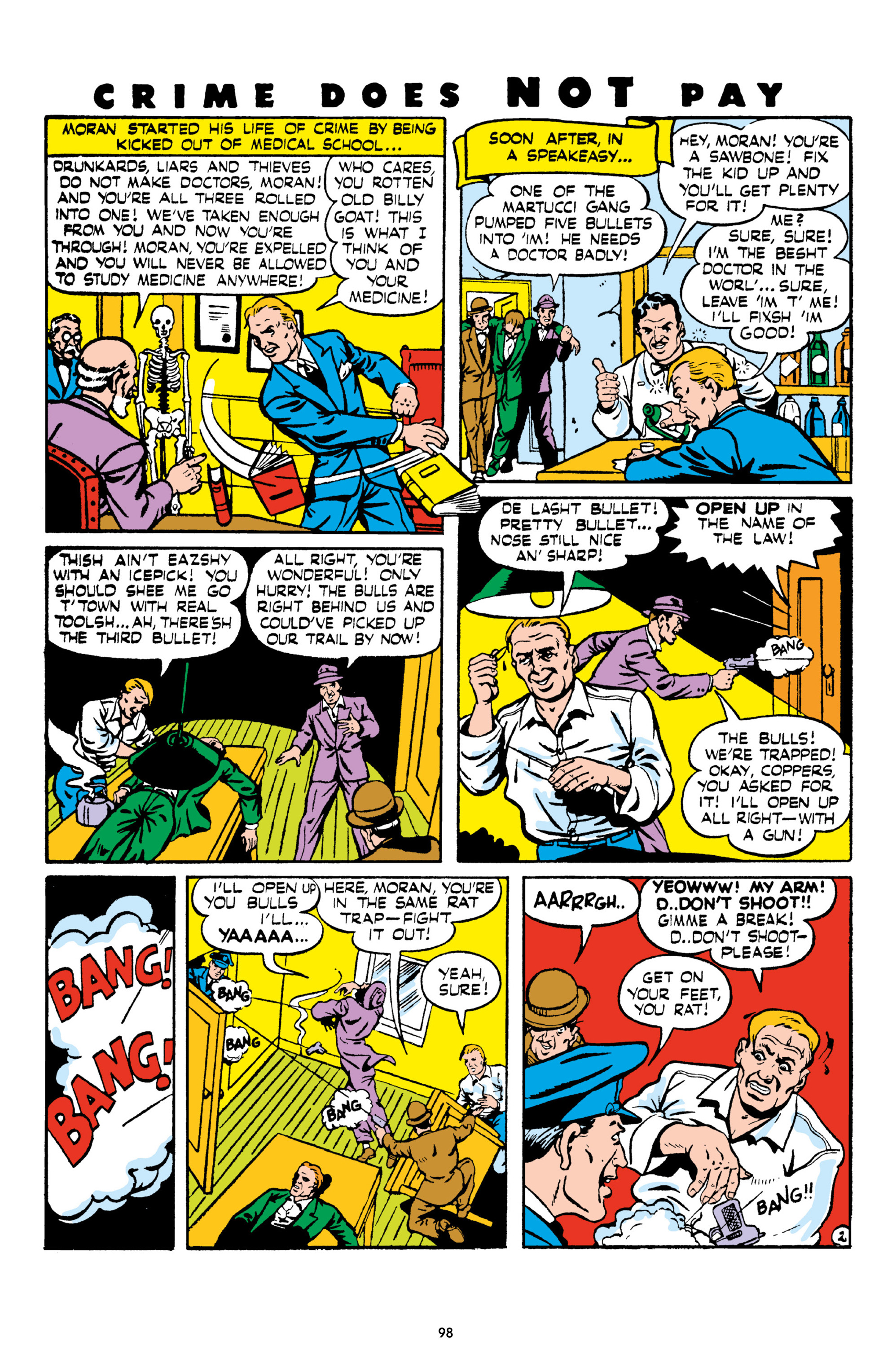 Read online Crime Does Not Pay Archives comic -  Issue # TPB 6 (Part 1) - 100