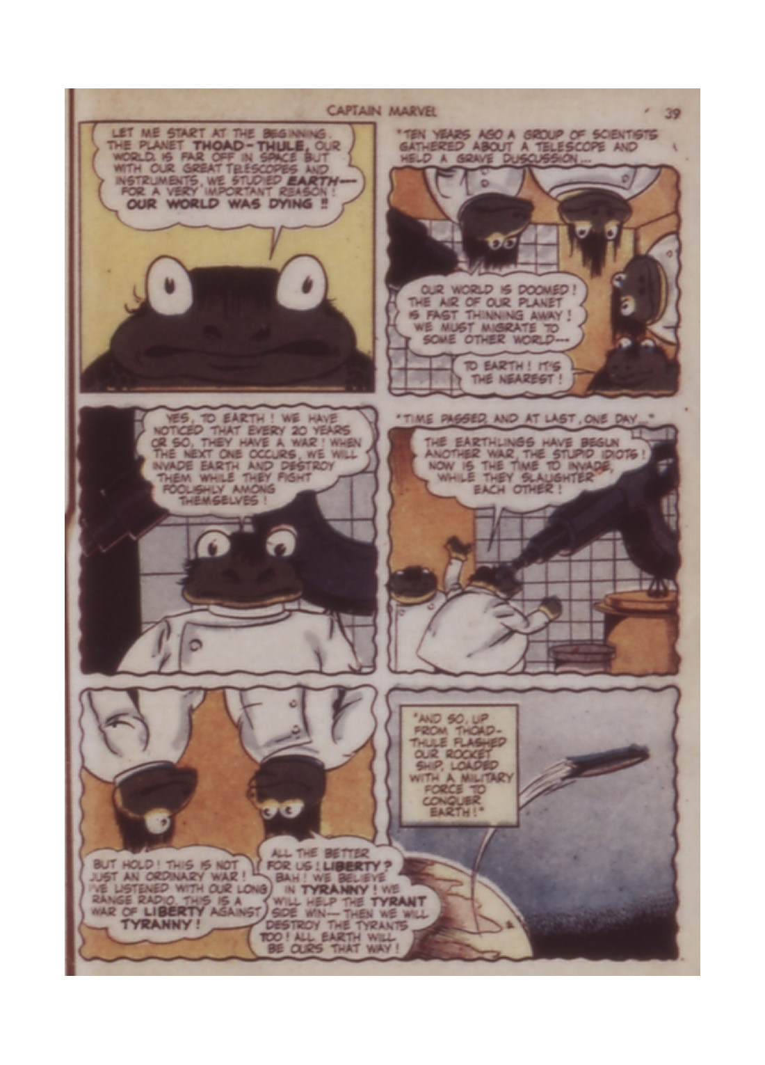 Read online Captain Marvel Adventures comic -  Issue #20 - 39