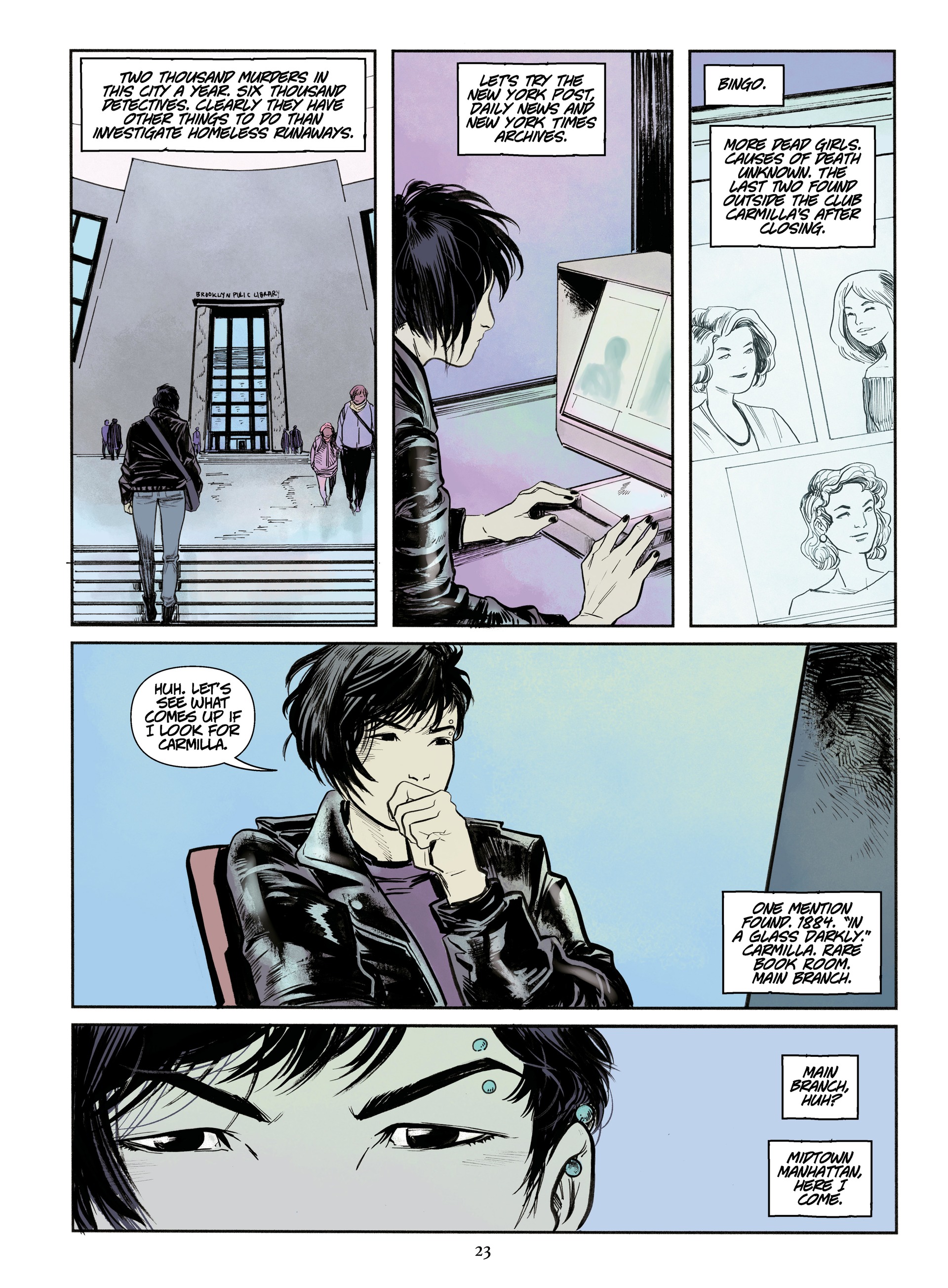 Read online Carmilla: The First Vampire comic -  Issue # TPB - 24