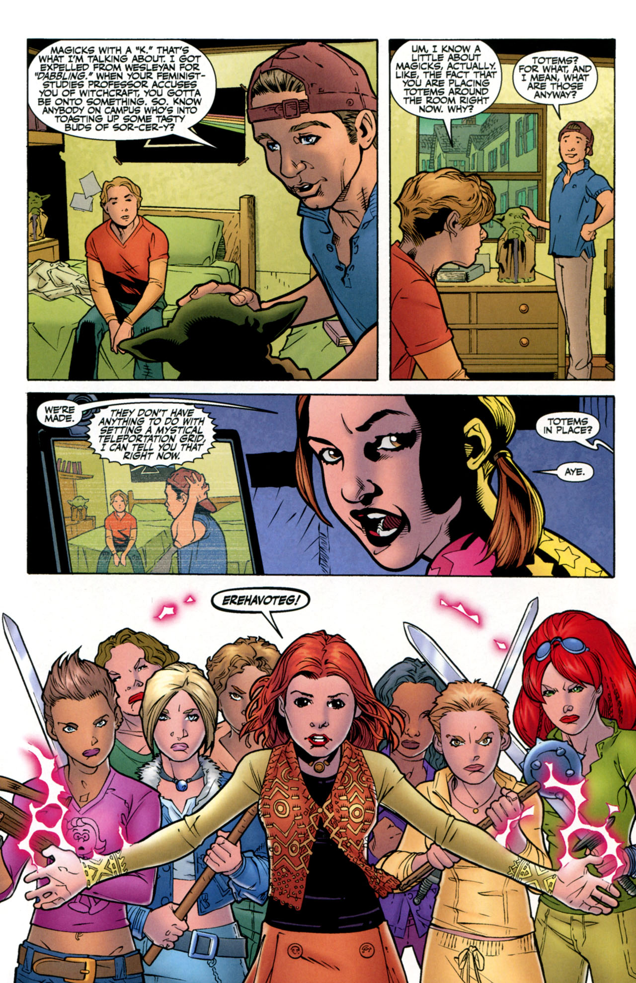 Read online Buffy the Vampire Slayer Season Eight comic -  Issue #25 - 16