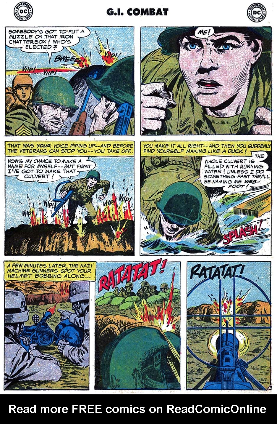 Read online G.I. Combat (1952) comic -  Issue #55 - 13