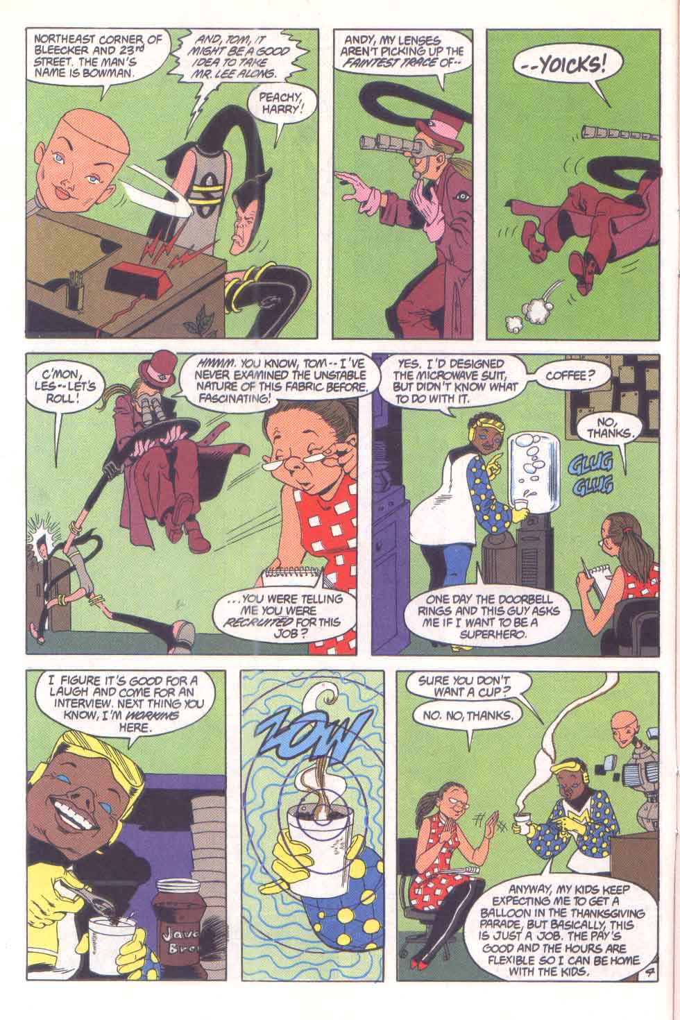 Read online Hero Hotline comic -  Issue #1 - 5