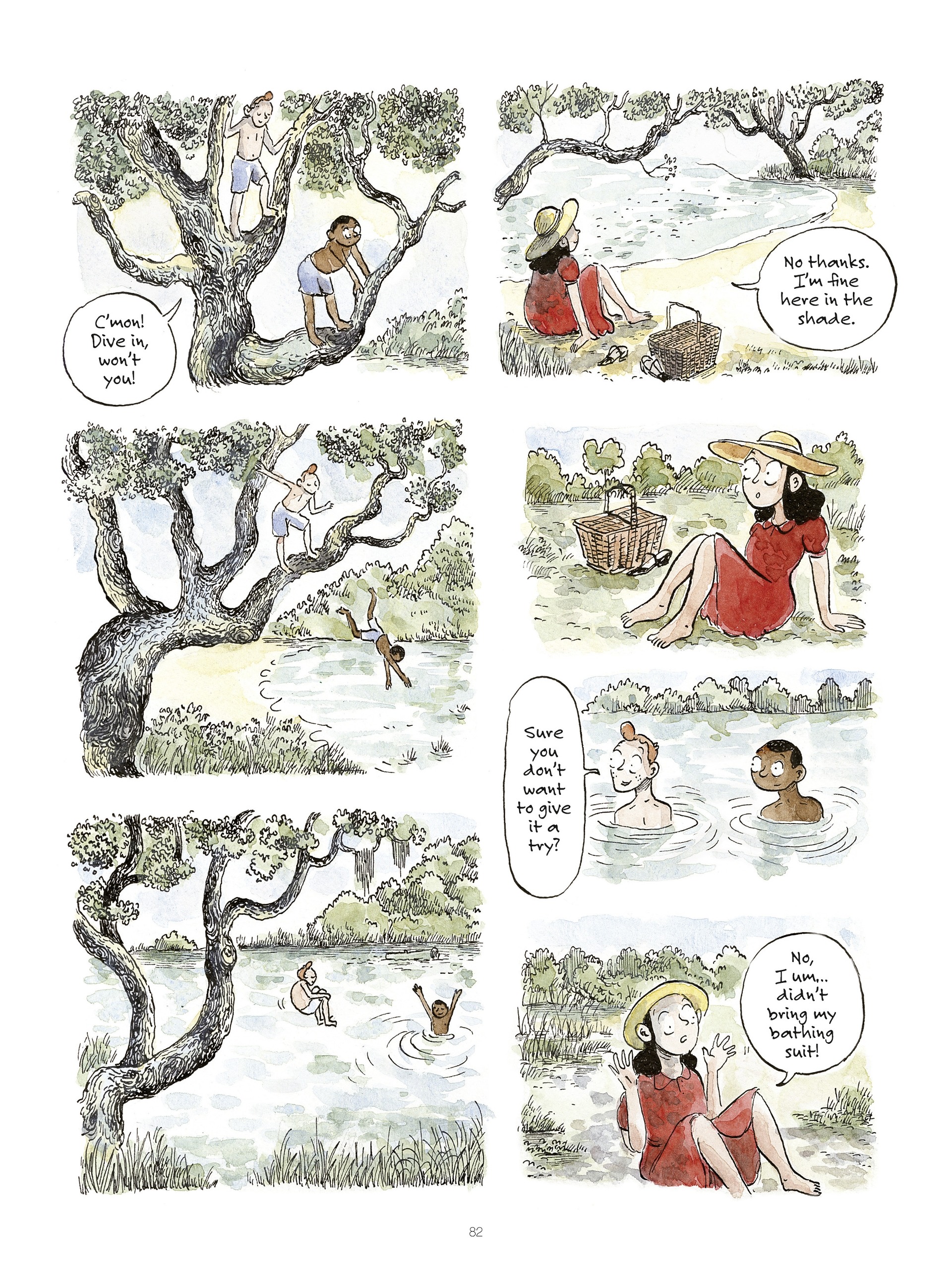 Read online Swamp: A Summer in the Bayou comic -  Issue # TPB (Part 1) - 84