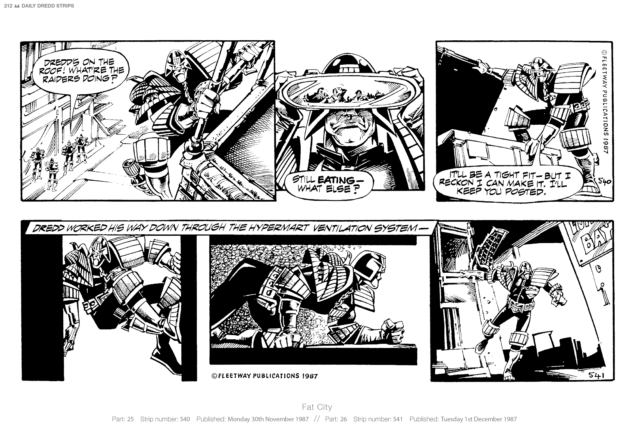 Read online Judge Dredd: The Daily Dredds comic -  Issue # TPB 2 - 215