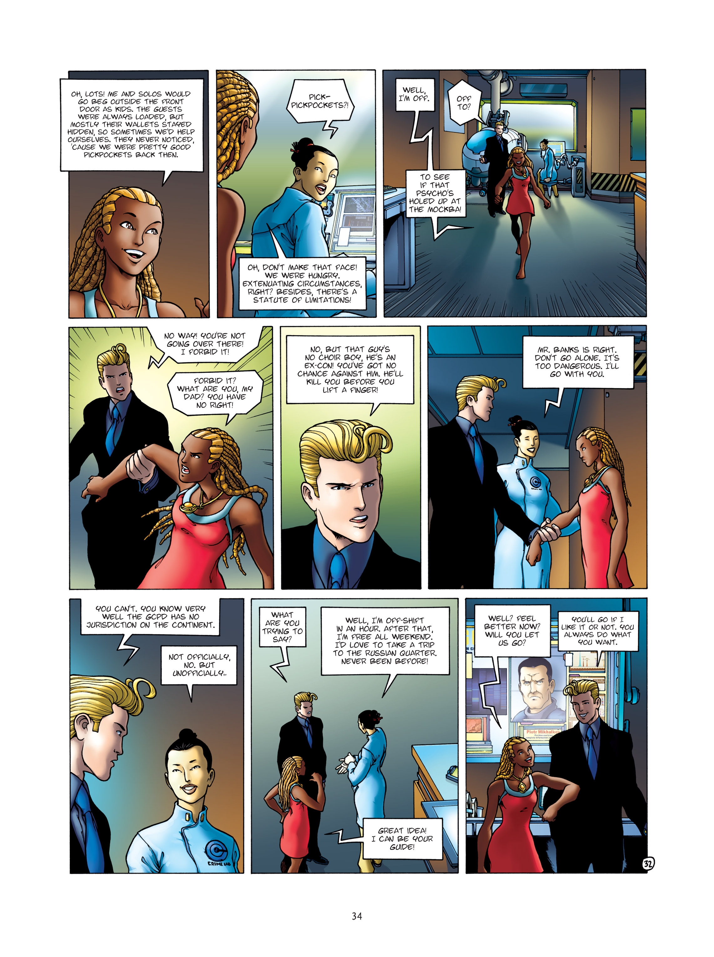 Read online Golden City comic -  Issue #7 - 34