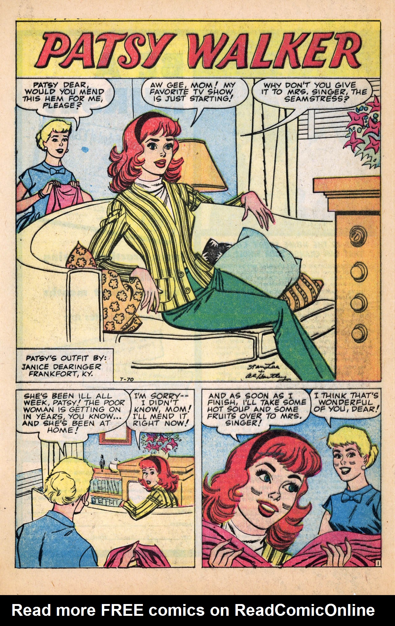 Read online Patsy and Hedy comic -  Issue #61 - 16