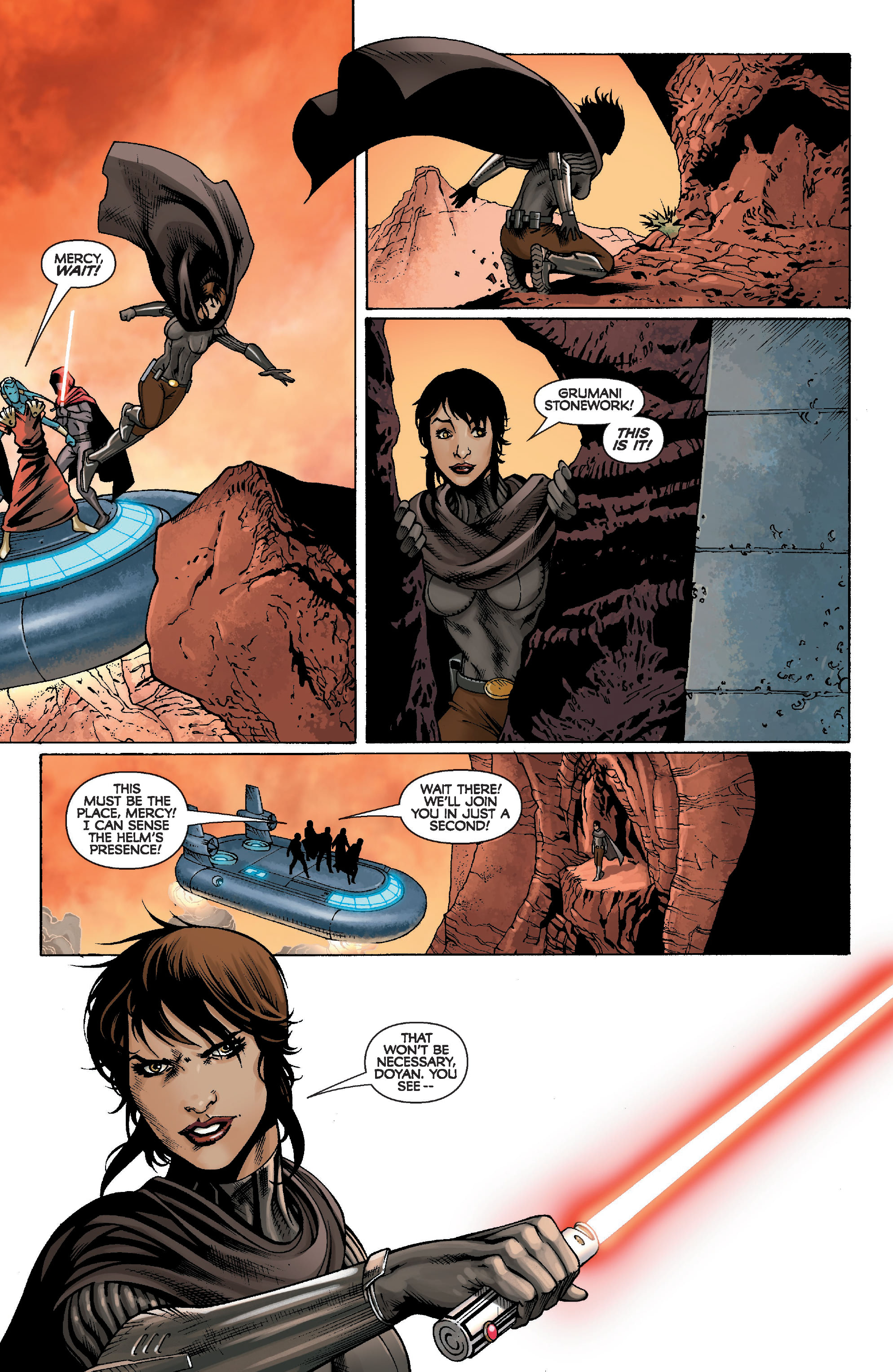 Read online Star Wars Legends: The Old Republic - Epic Collection comic -  Issue # TPB 5 (Part 3) - 98
