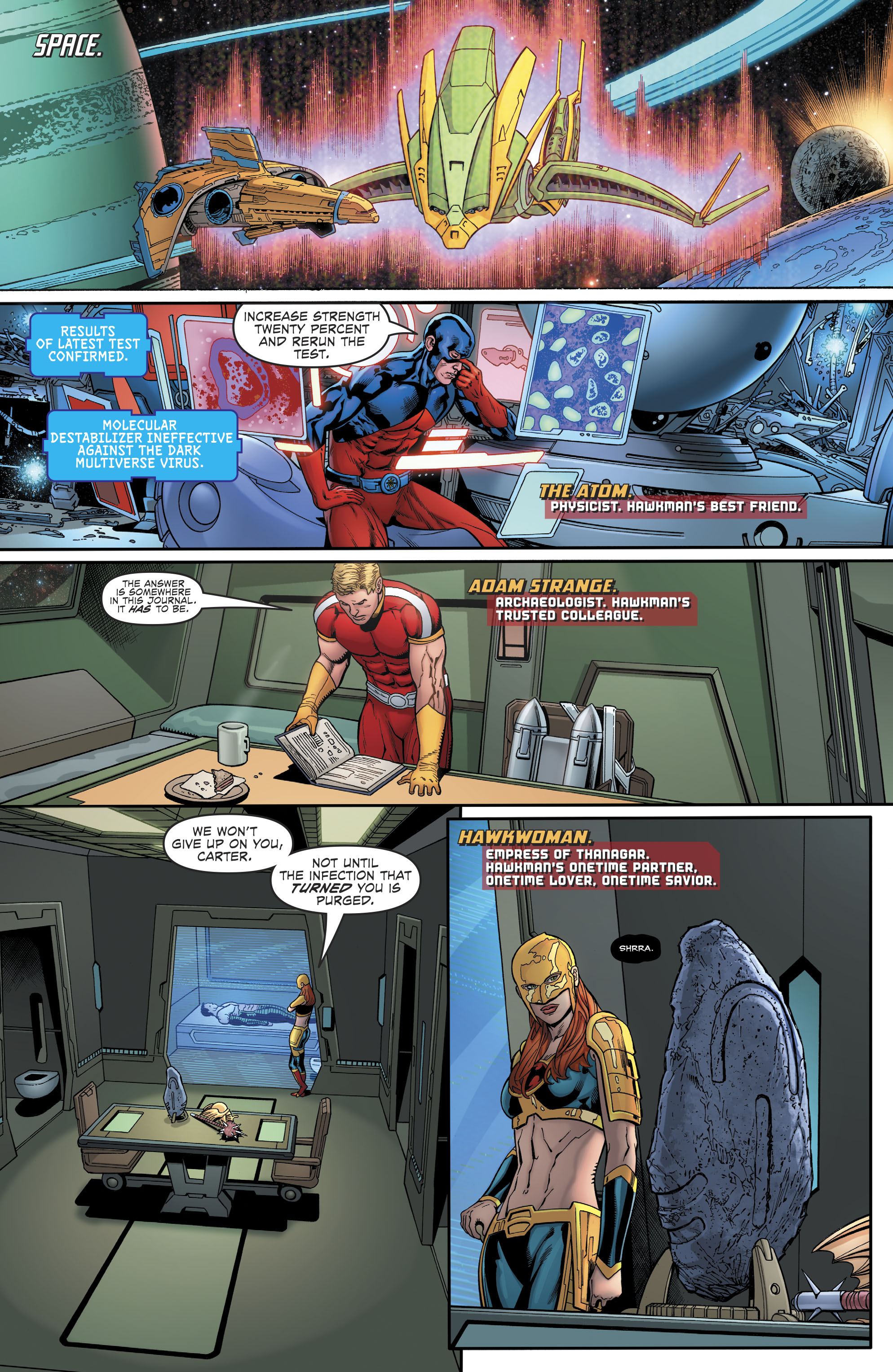 Read online Hawkman (2018) comic -  Issue #22 - 3