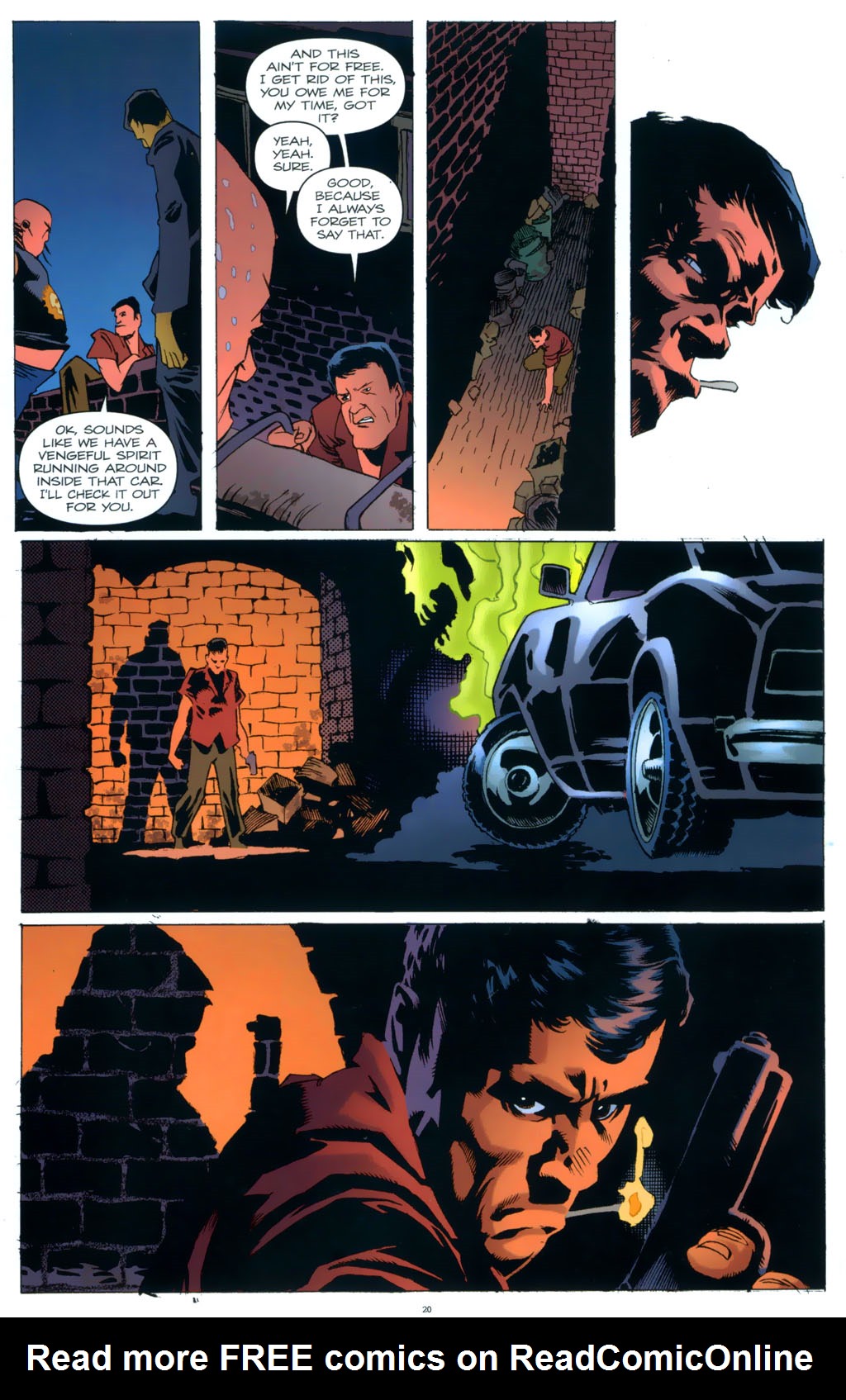 Read online Supernatural Freak Machine: A Cal McDonald Mystery comic -  Issue #1 - 20