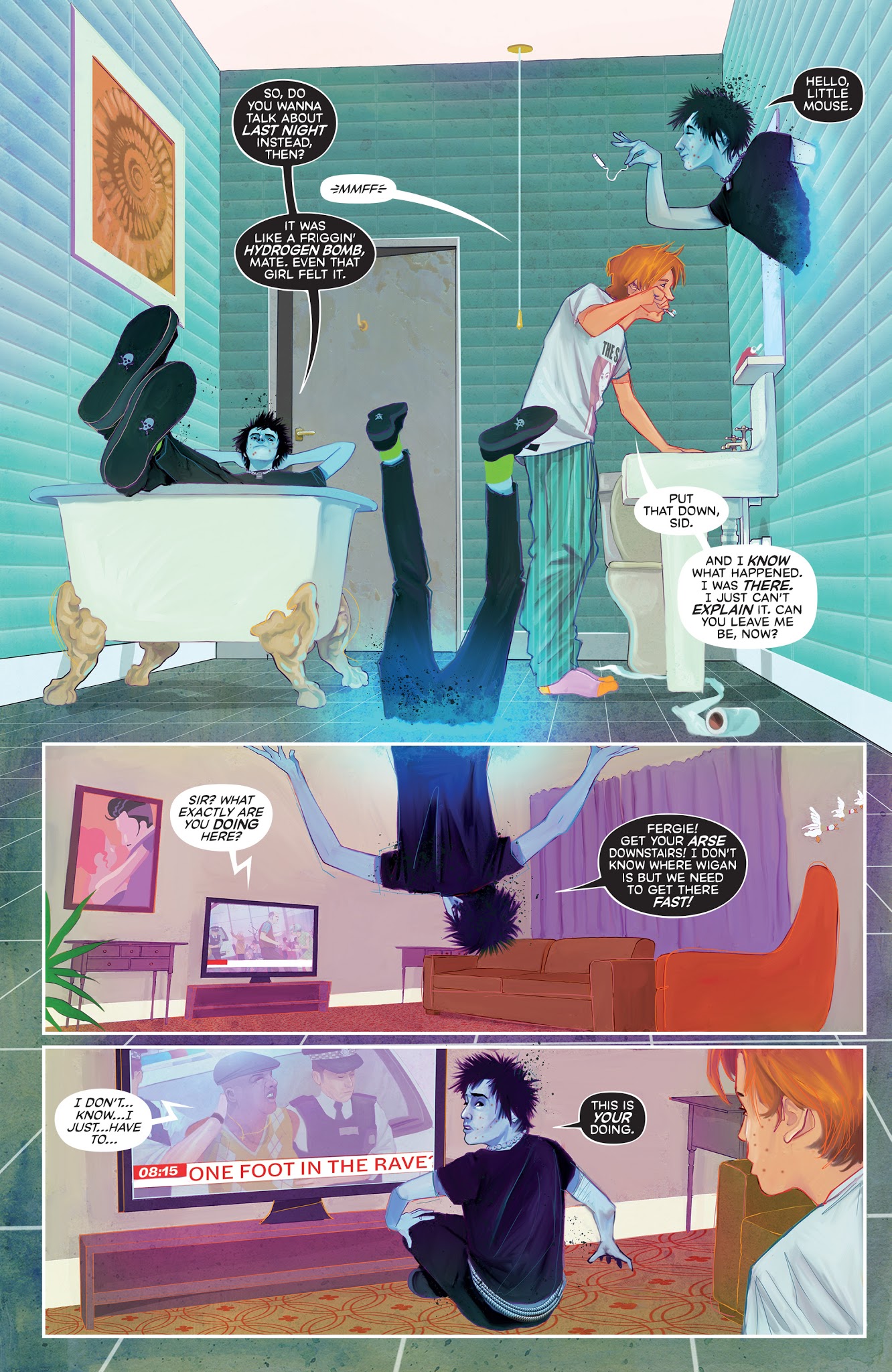 Read online Punks Not Dead comic -  Issue #3 - 13