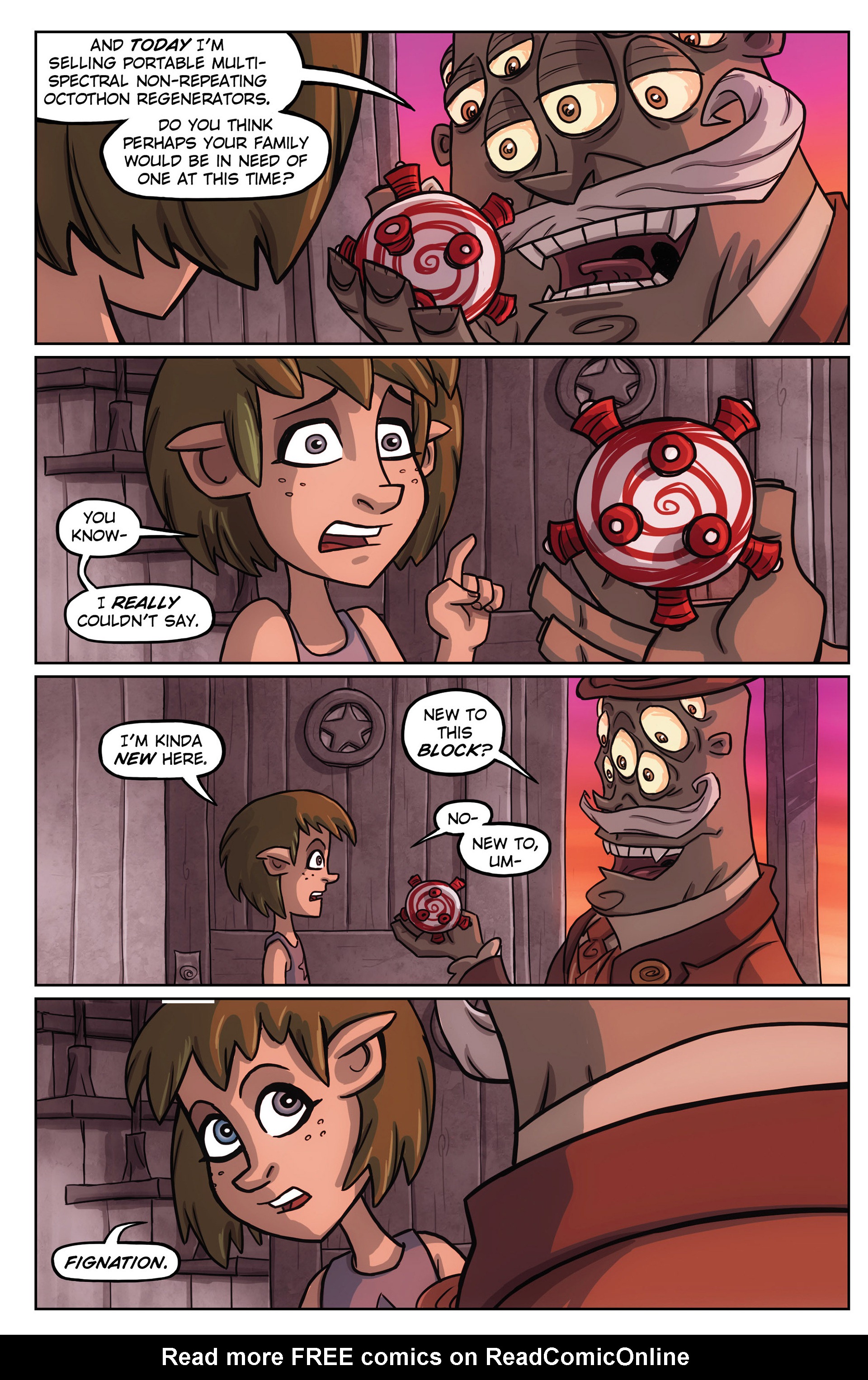 Read online Oddly Normal (2014) comic -  Issue #2 - 19