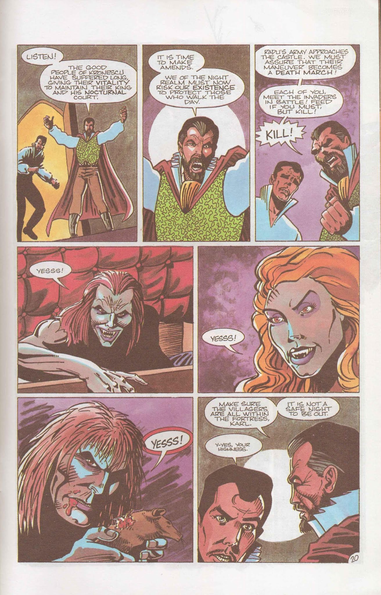 Read online Subspecies (1991) comic -  Issue #2 - 22