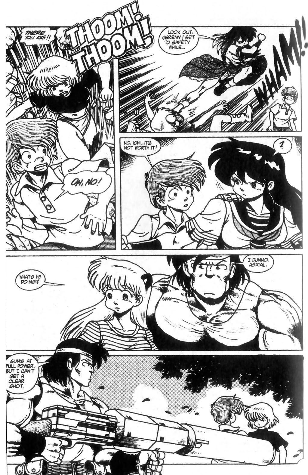 Read online Ninja High School (1986) comic -  Issue #24 - 24