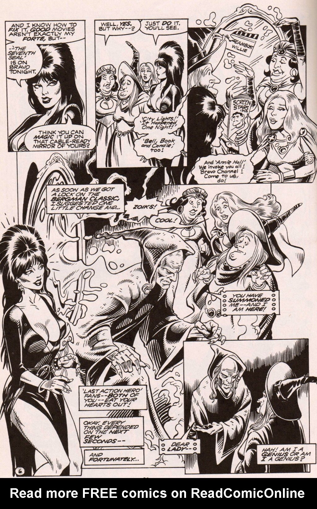 Read online Elvira, Mistress of the Dark comic -  Issue #7 - 28