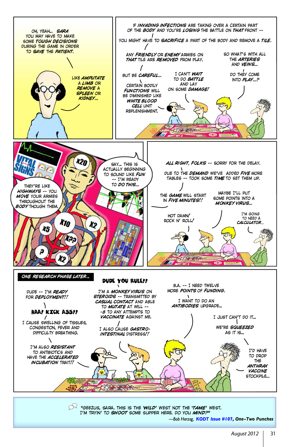 Read online Knights of the Dinner Table comic -  Issue #190 - 33