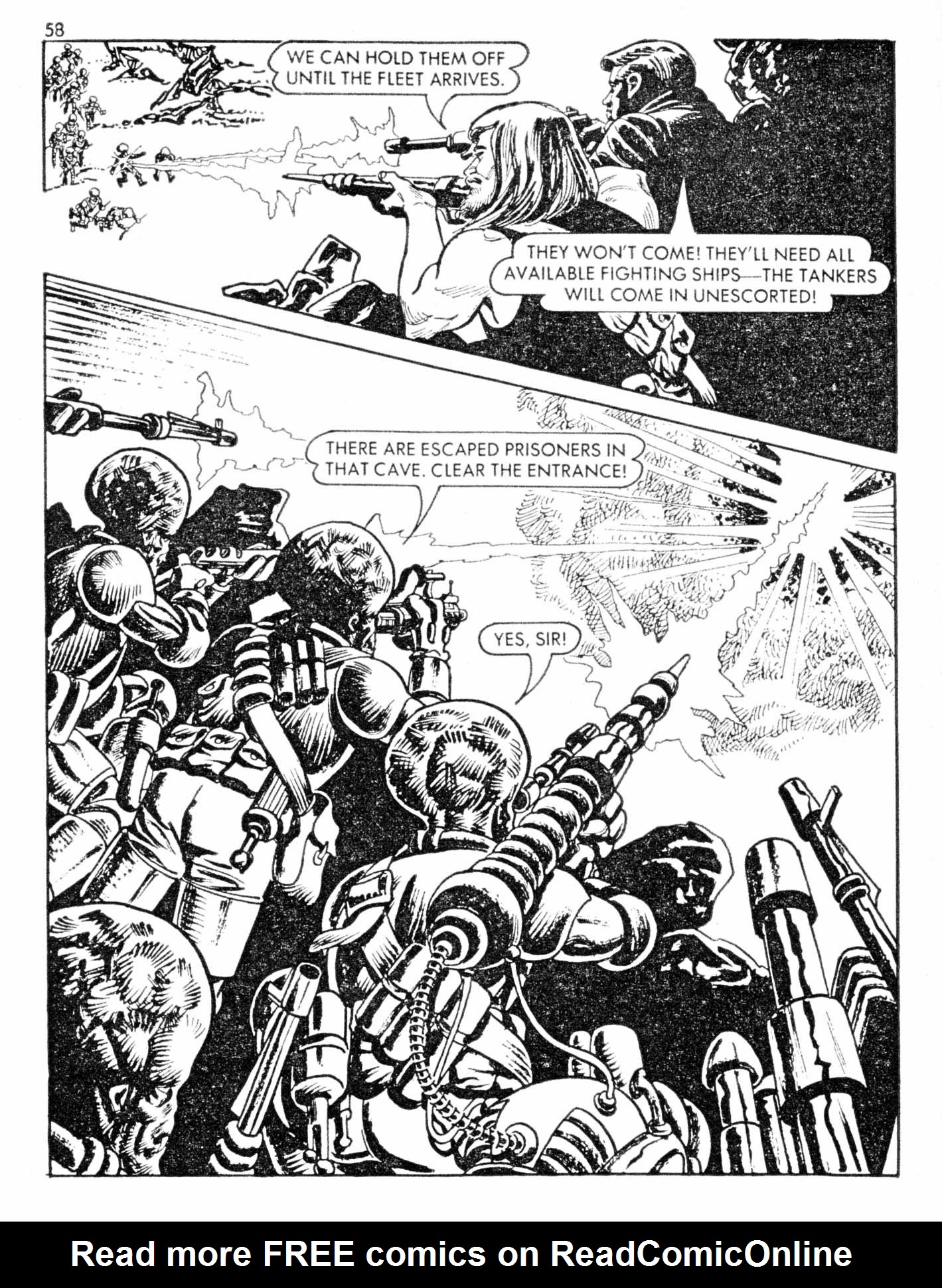 Read online Starblazer comic -  Issue #147 - 58