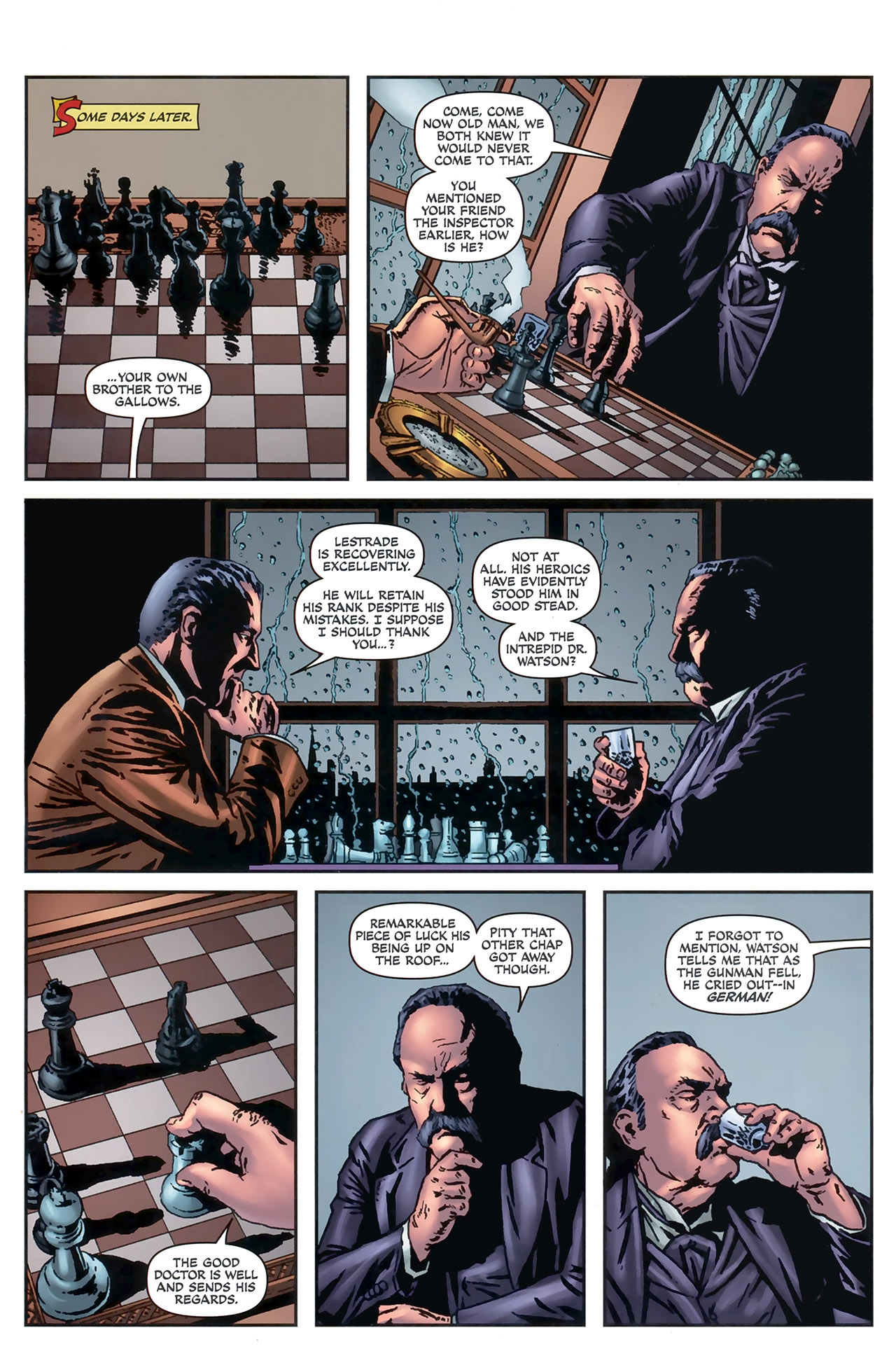 Read online Sherlock Holmes (2009) comic -  Issue #5 - 22