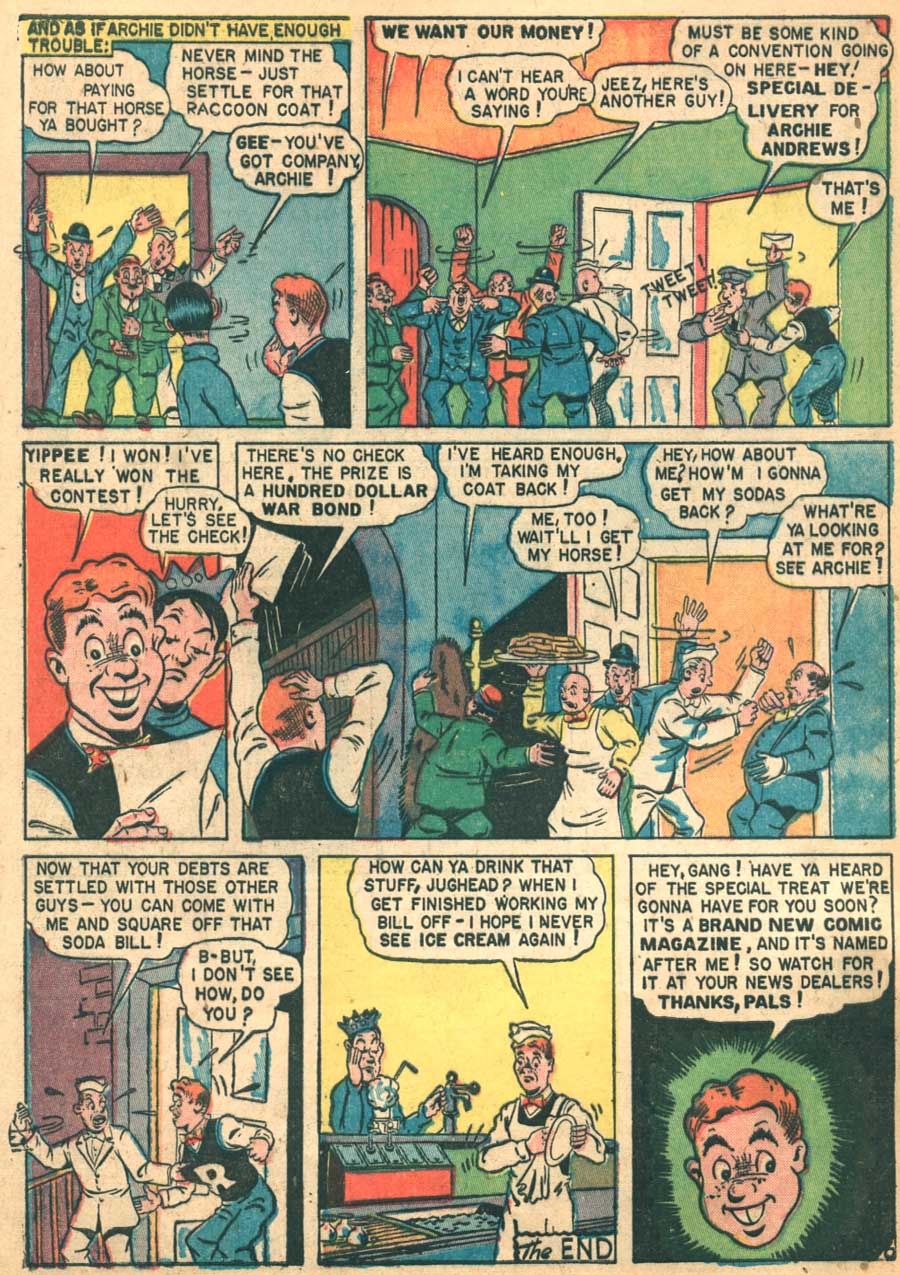 Read online Pep Comics comic -  Issue #34 - 60