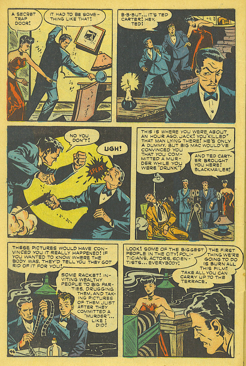 Read online Super-Mystery Comics comic -  Issue #31 - 28
