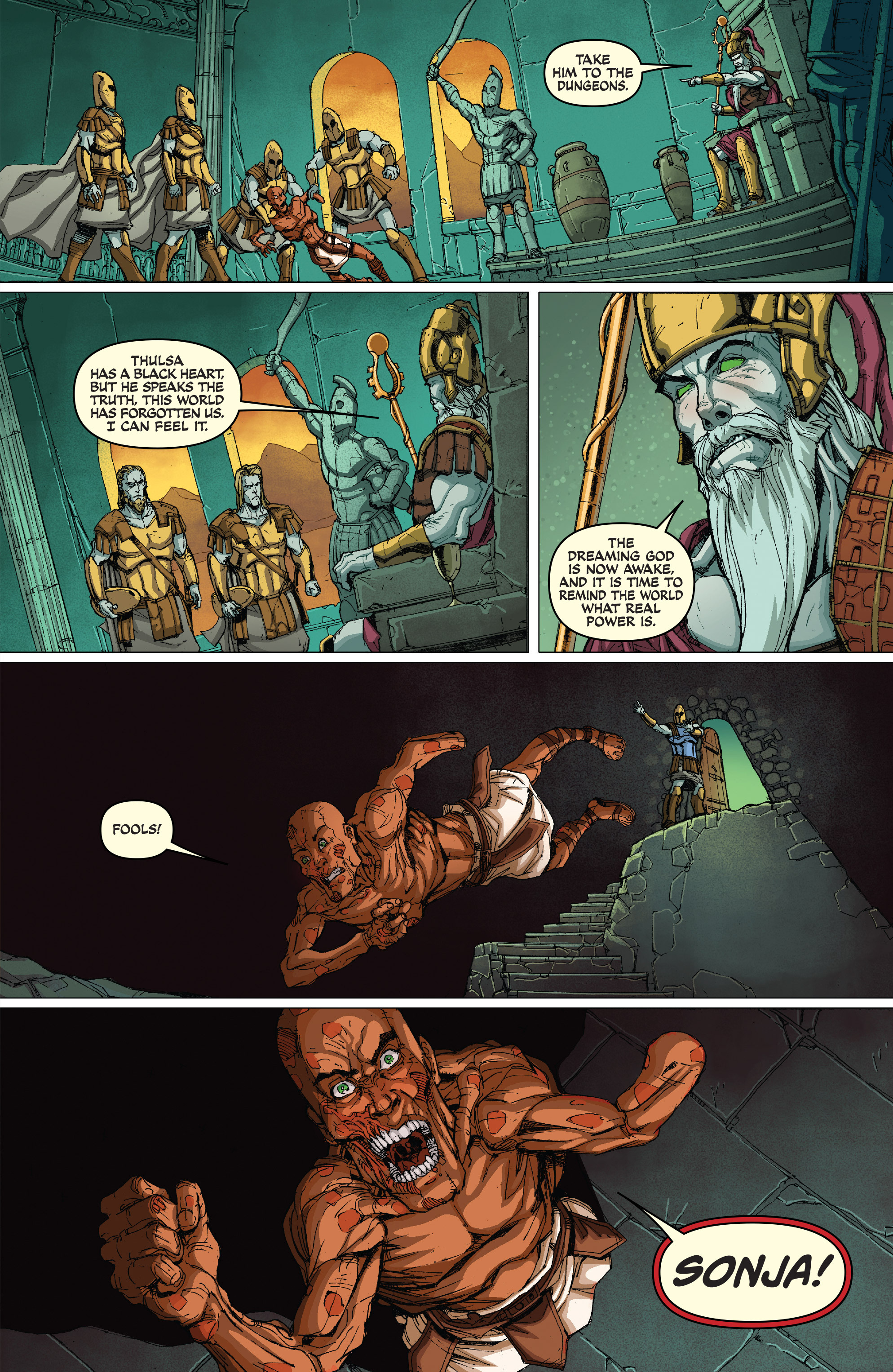 Read online Red Sonja: Atlantis Rises comic -  Issue #1 - 12