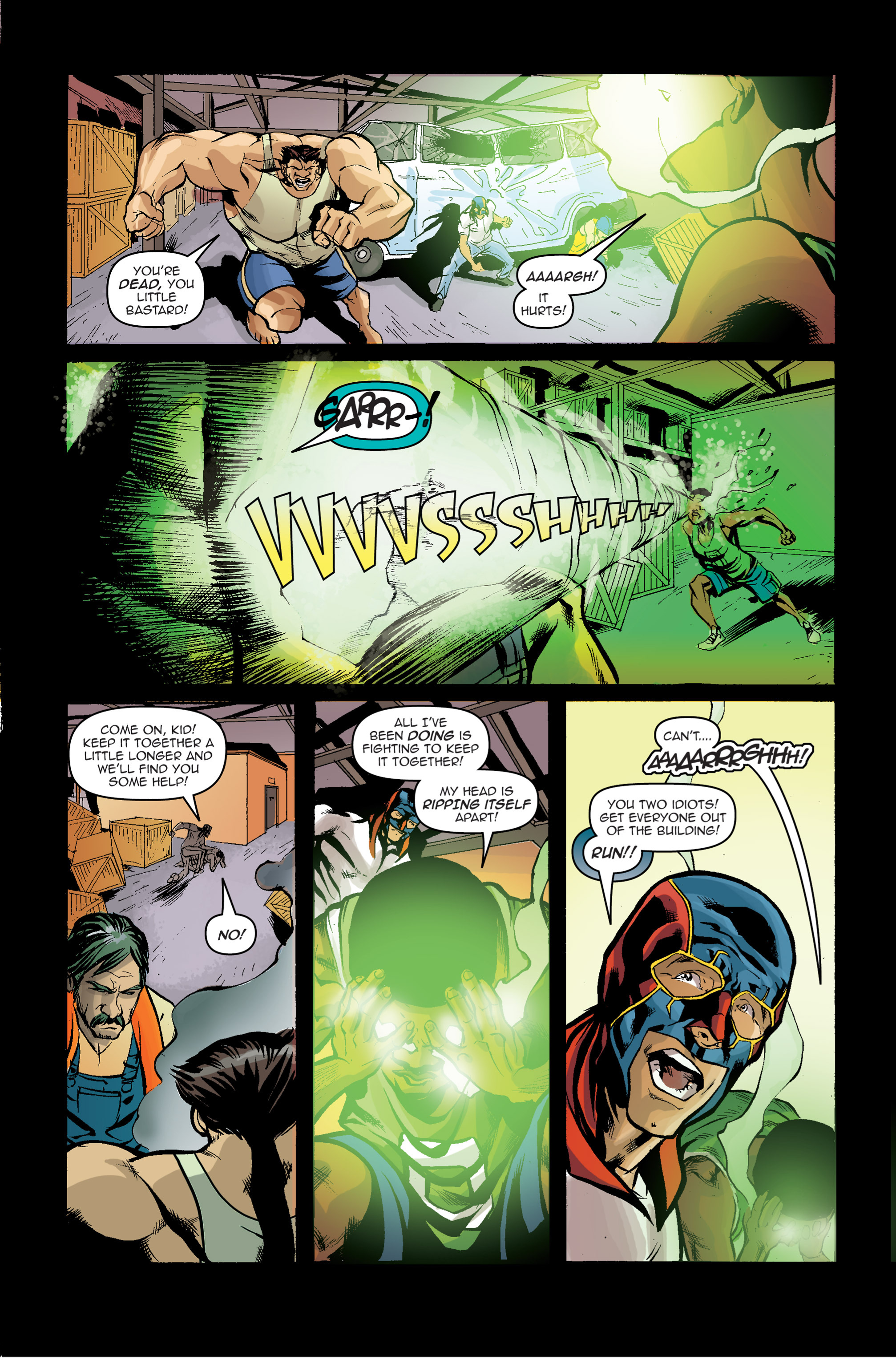 Read online The F1rst Hero: Fight For Your Life comic -  Issue #4 - 16