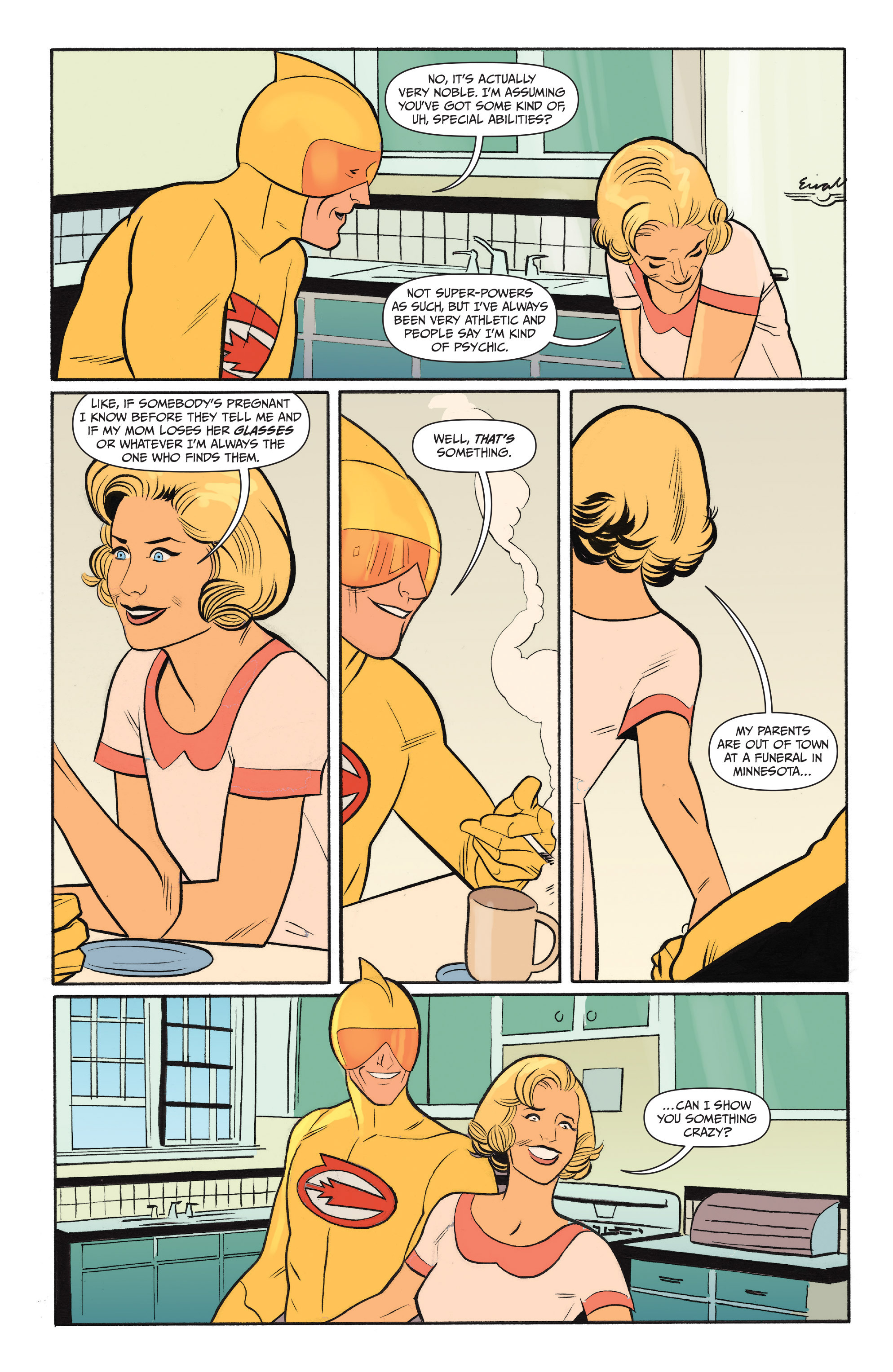 Read online Jupiter's Circle comic -  Issue #3 - 7