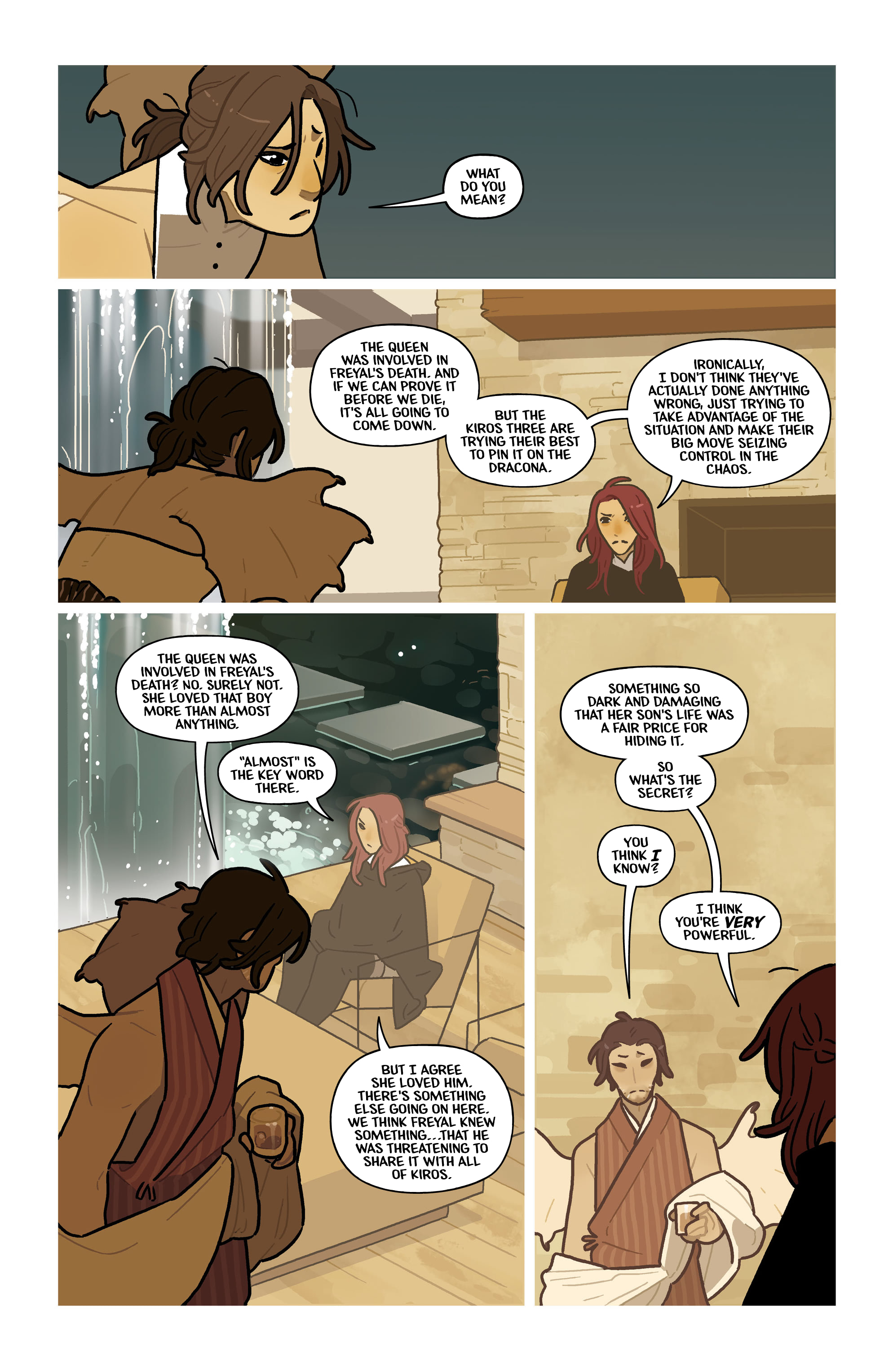 Read online Black Cloak comic -  Issue #5 - 5