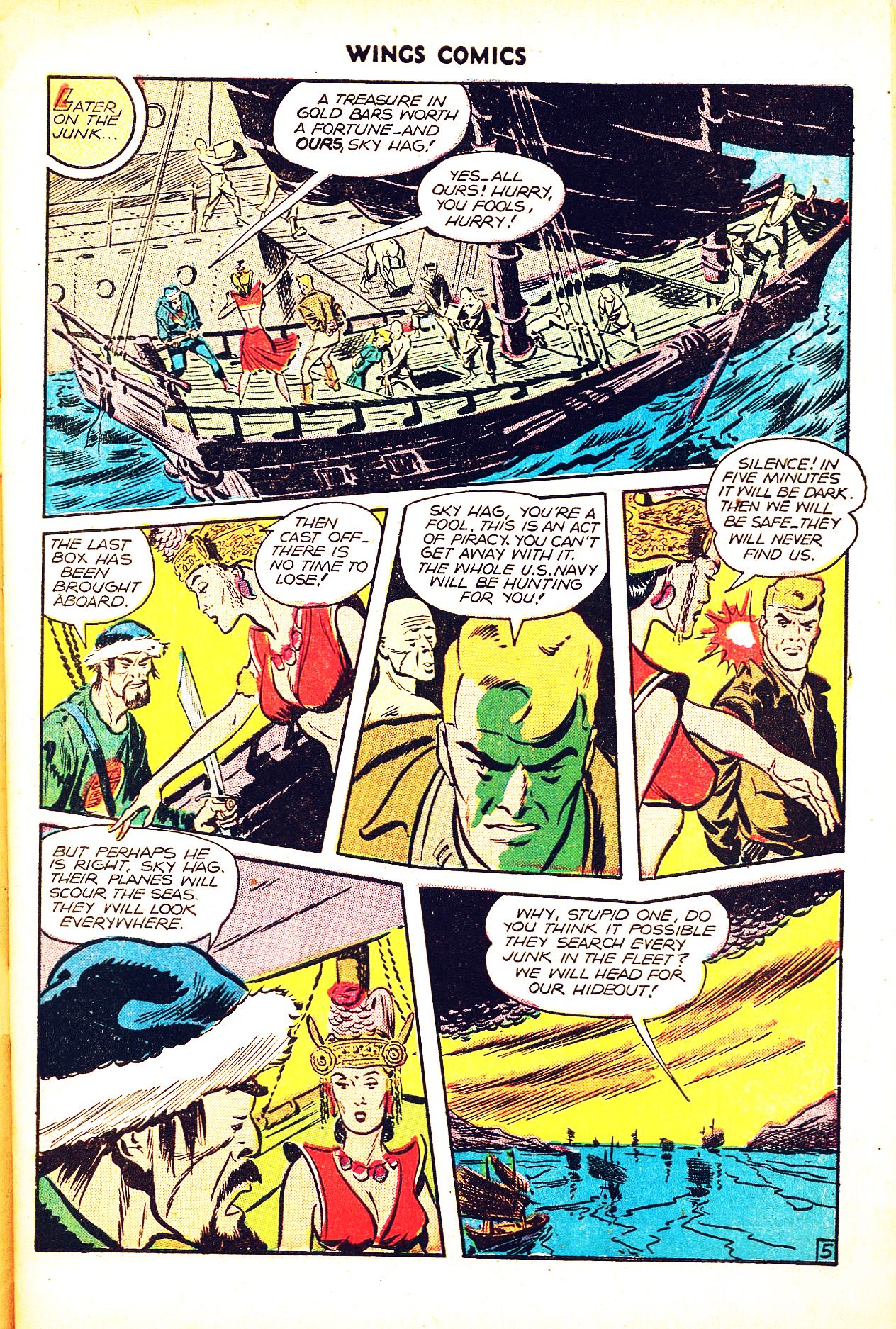 Read online Wings Comics comic -  Issue #75 - 7