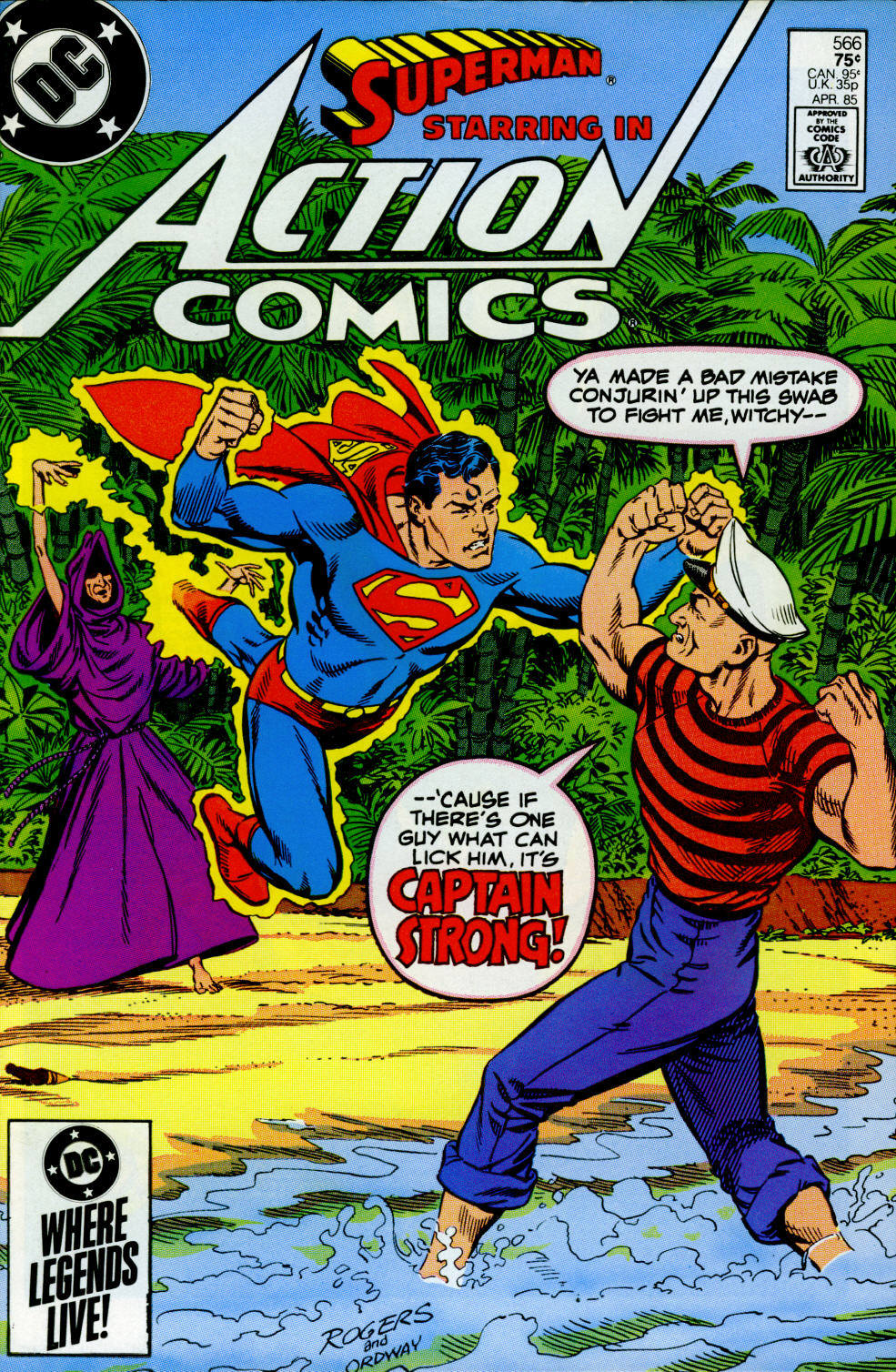Read online Action Comics (1938) comic -  Issue #566 - 1