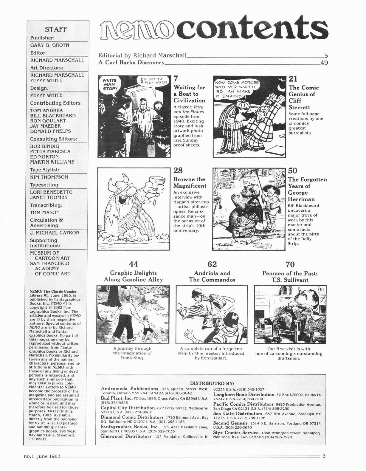 Read online Nemo: The Classic Comics Library comic -  Issue #1 - 3