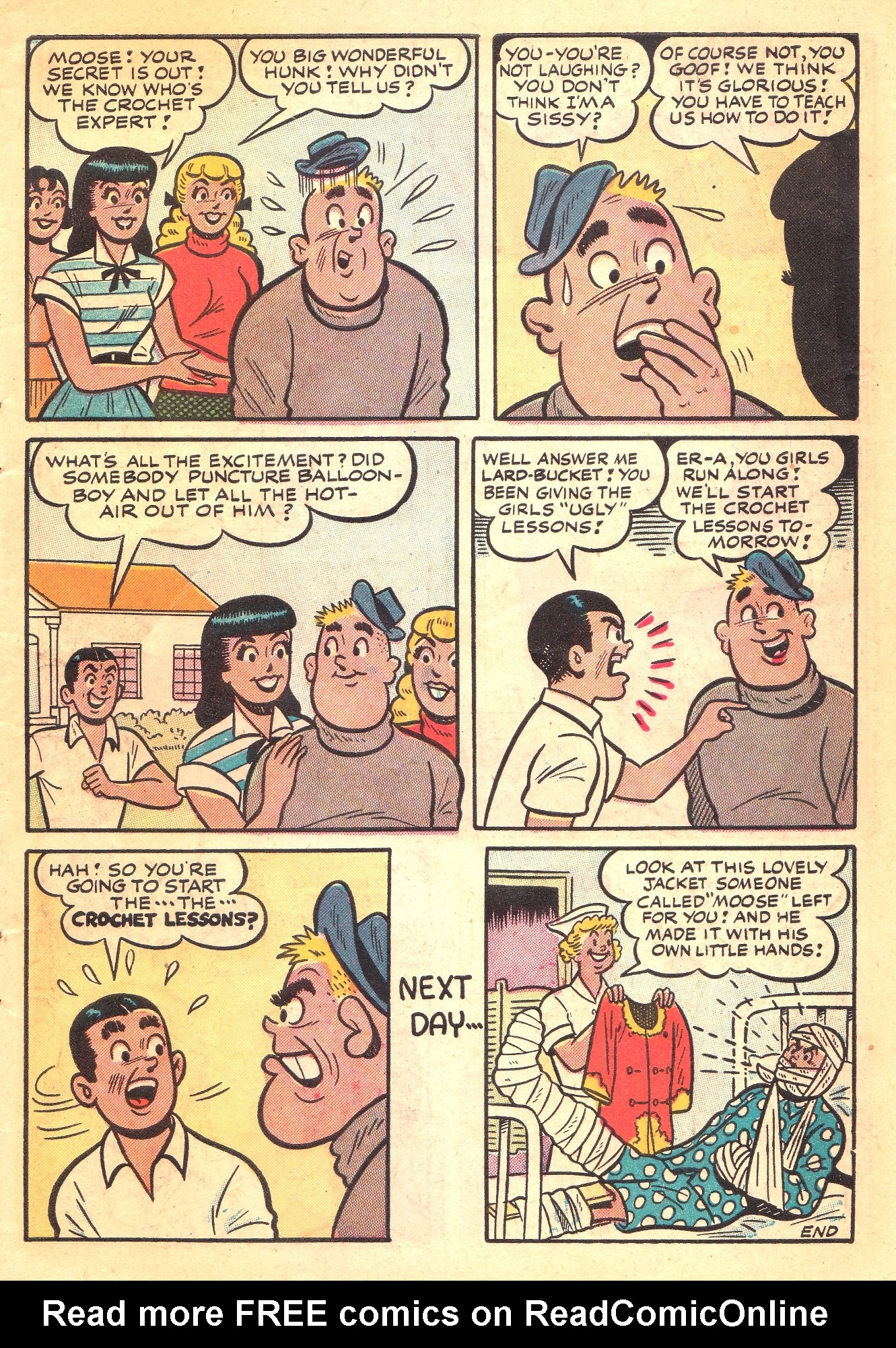 Read online Archie's Rival Reggie comic -  Issue #7 - 9
