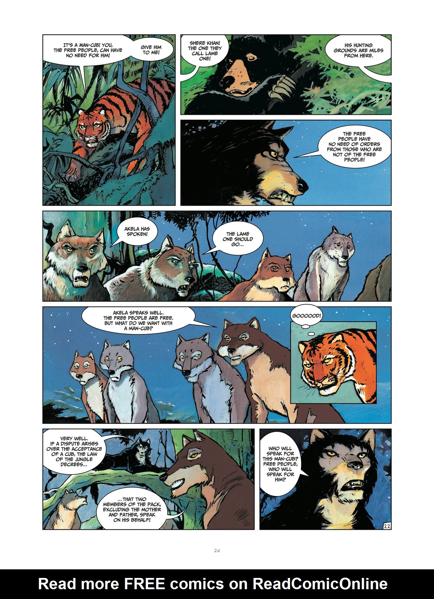 Read online The Last Jungle Book comic -  Issue #1 - 24