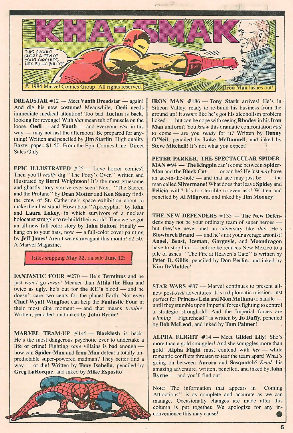 Read online Marvel Age comic -  Issue #15 - 7