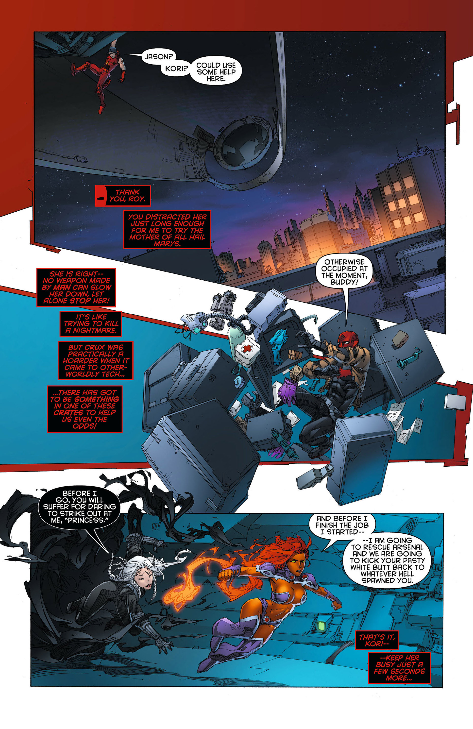 Read online Red Hood And The Outlaws (2011) comic -  Issue #7 - 17