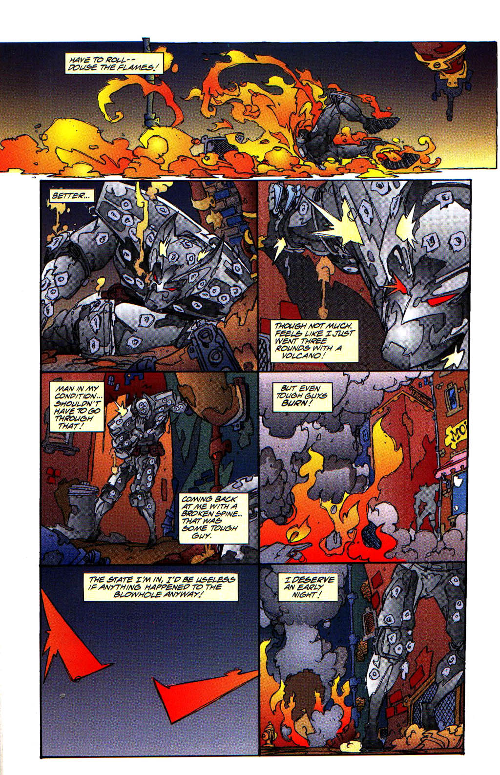Read online Images of ShadowHawk comic -  Issue #1 - 13