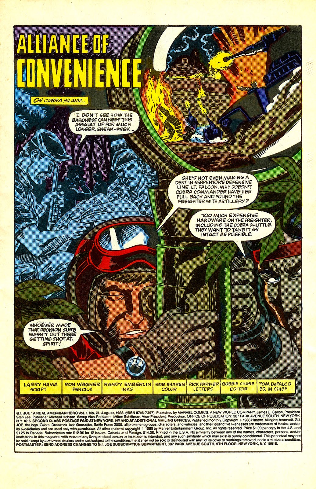 G.I. Joe: A Real American Hero issue 74 - Page 2