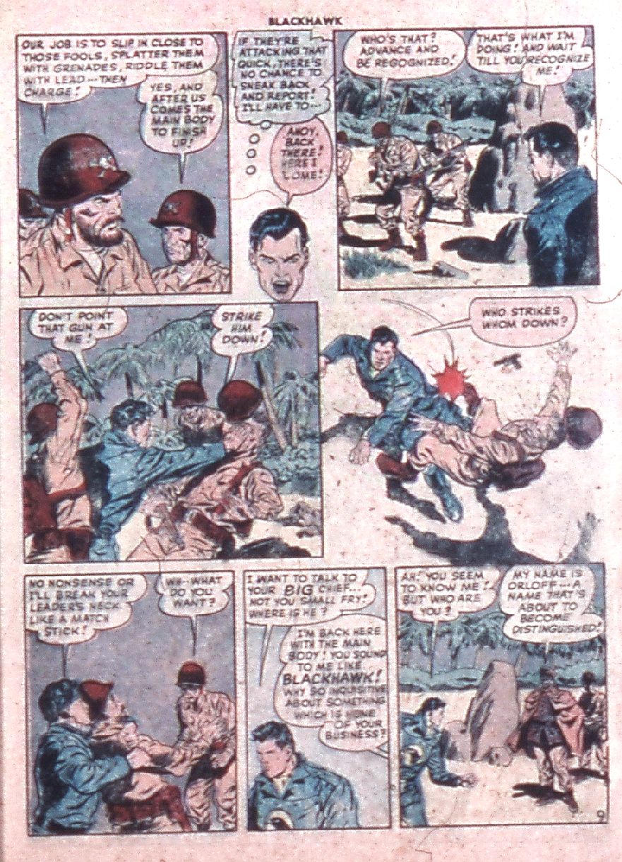 Read online Blackhawk (1957) comic -  Issue #22 - 11