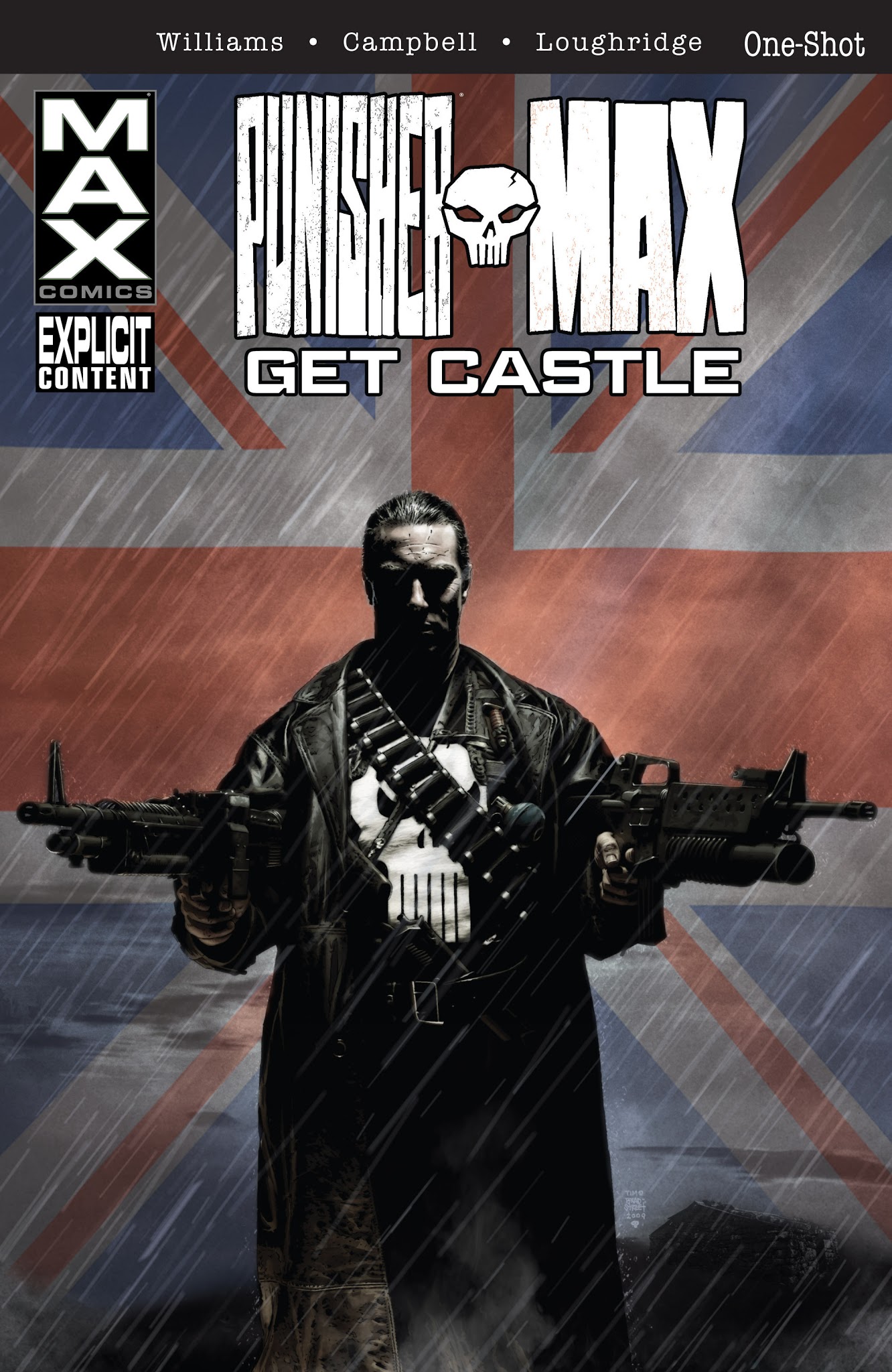 Read online Punisher MAX: Get Castle comic -  Issue # Full - 1