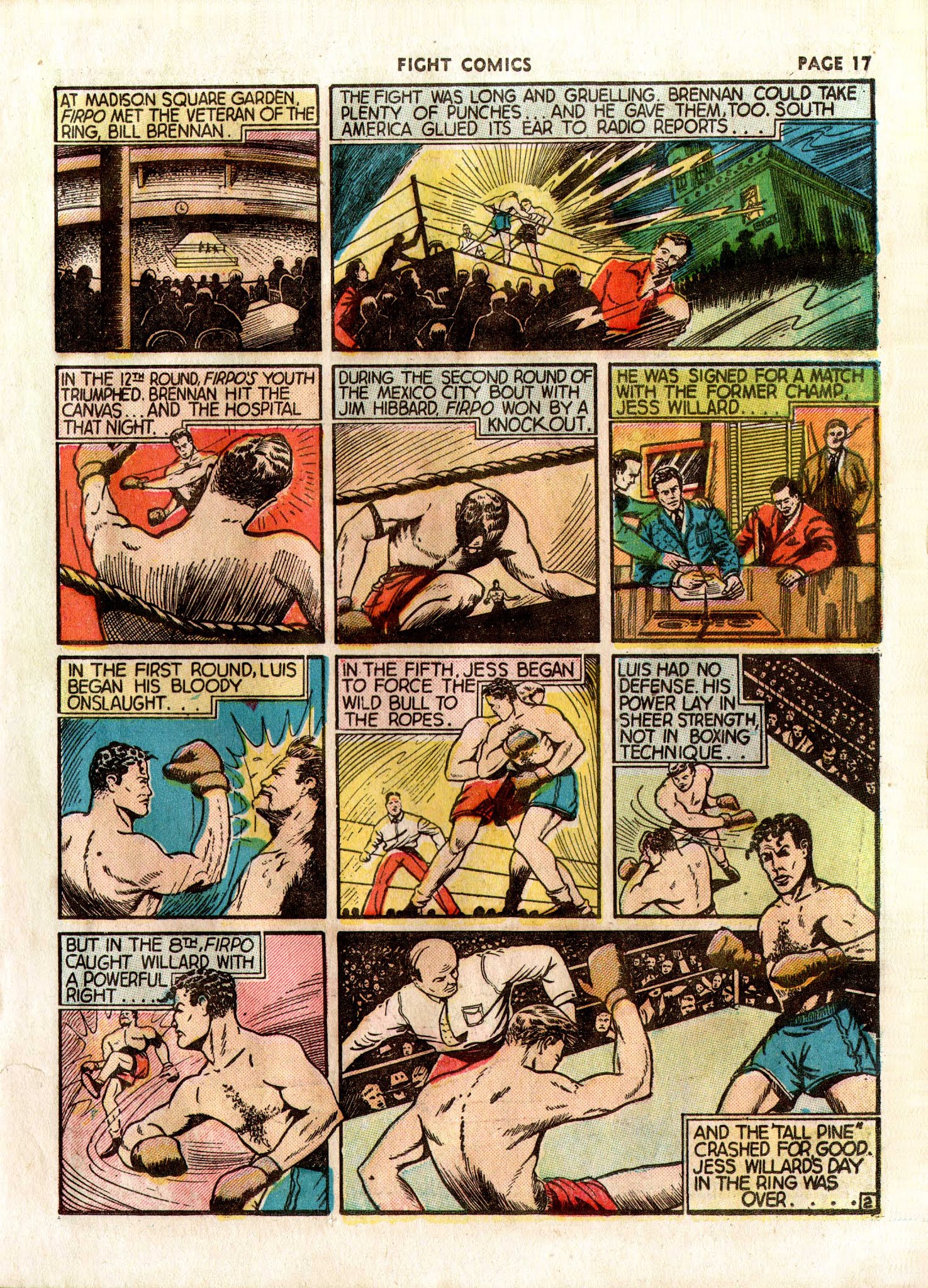 Read online Fight Comics comic -  Issue #7 - 20