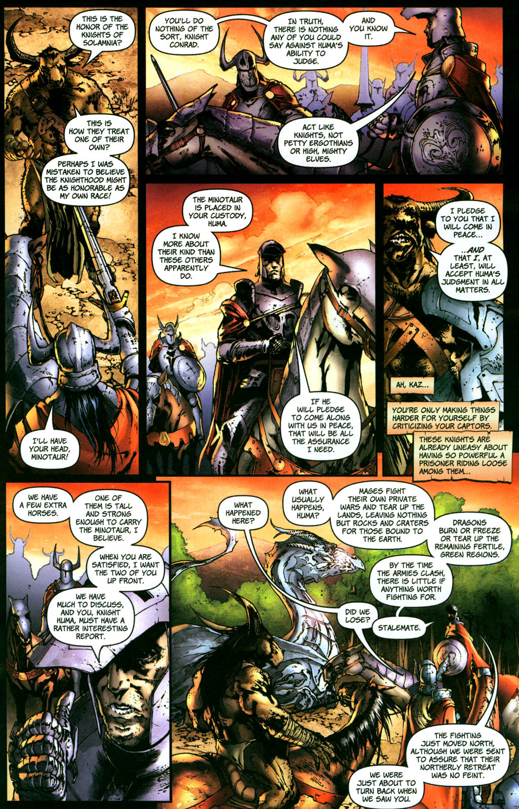Read online Dragonlance: The Legend of Huma comic -  Issue #2 - 19