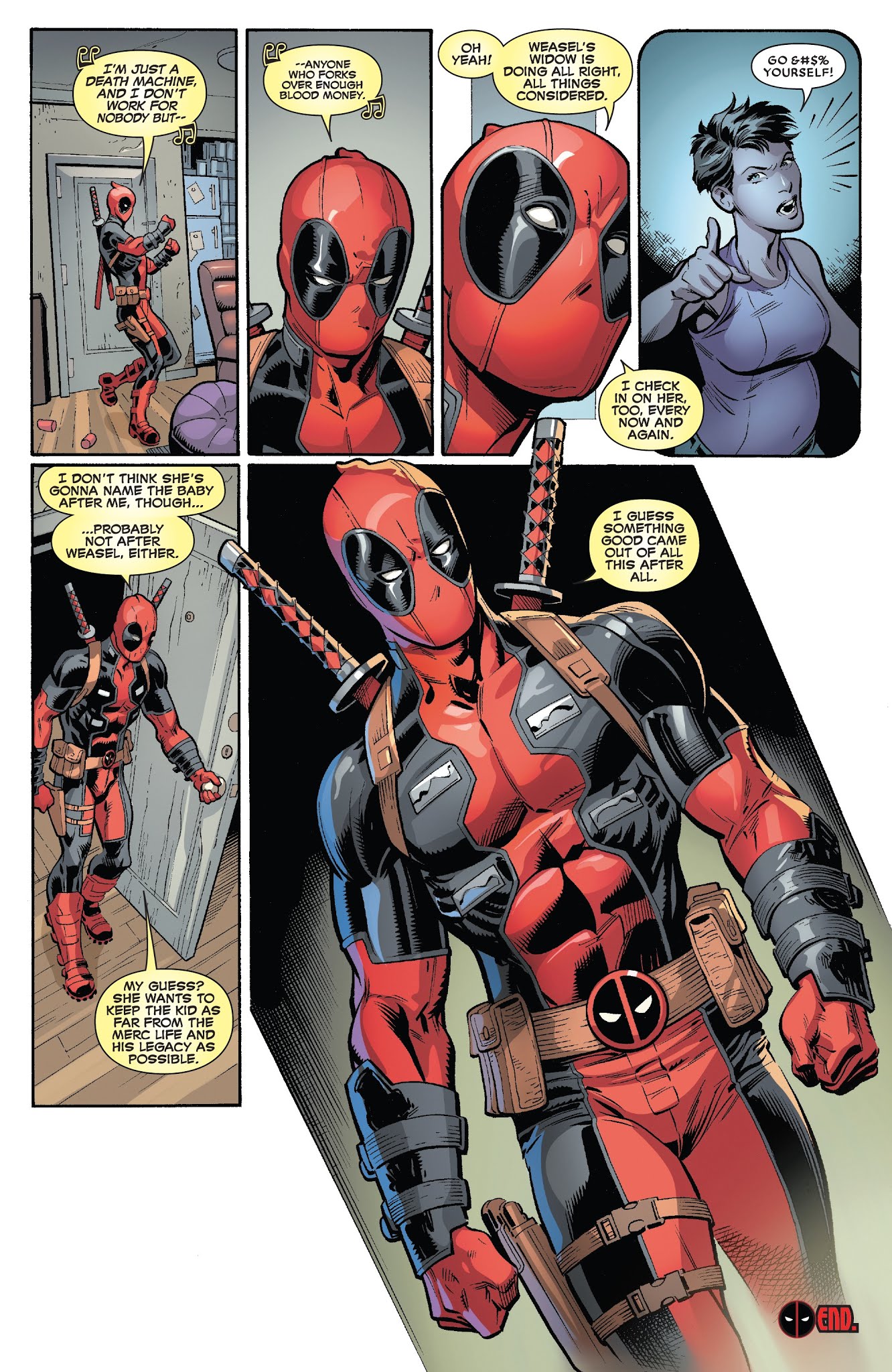Read online Deadpool: Assassin comic -  Issue #6 - 21