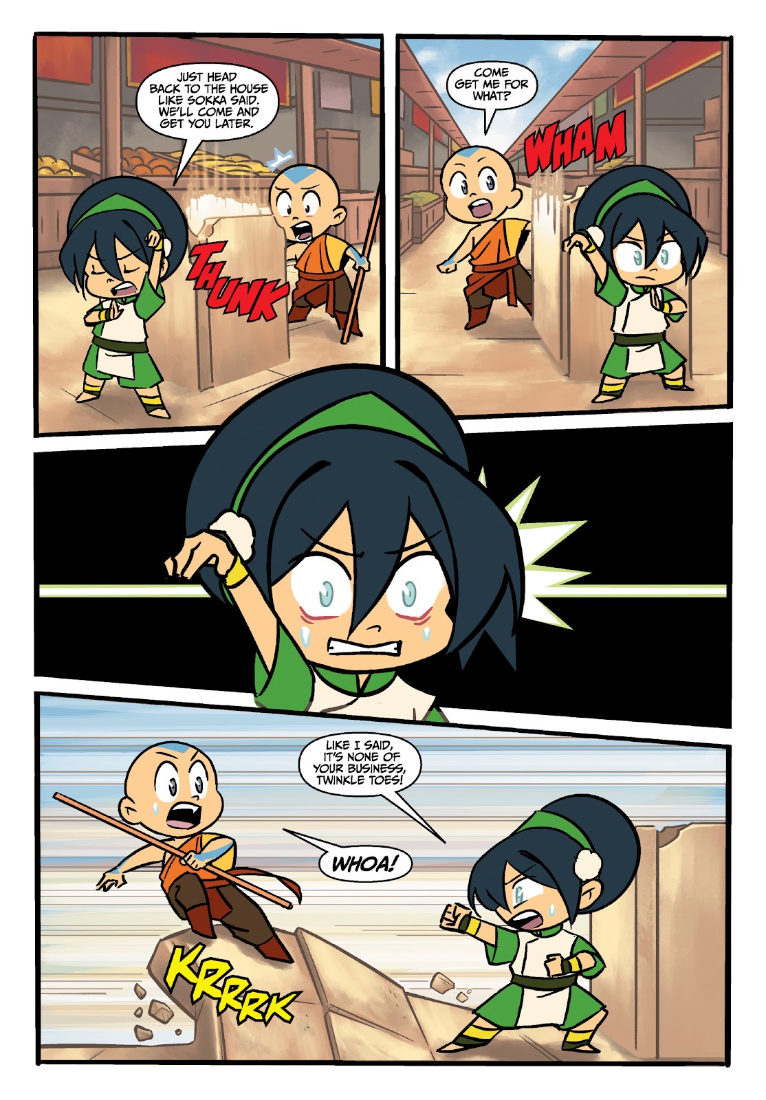Avatar: The Last Airbender Chibis - Aang's Unfreezing Day issue Full - Page 11