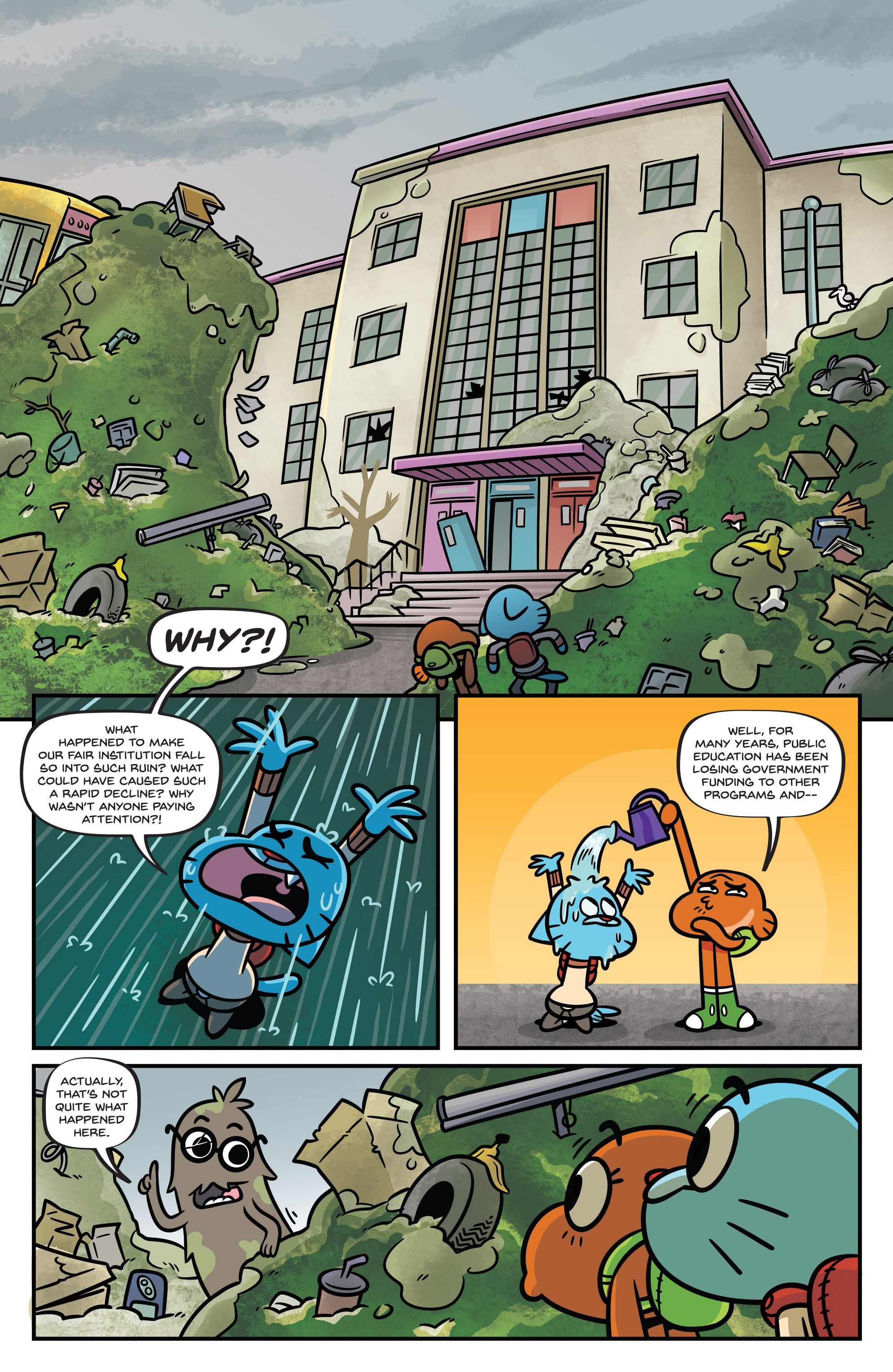 Read online The Amazing World of Gumball comic -  Issue # _Special 1 - 12